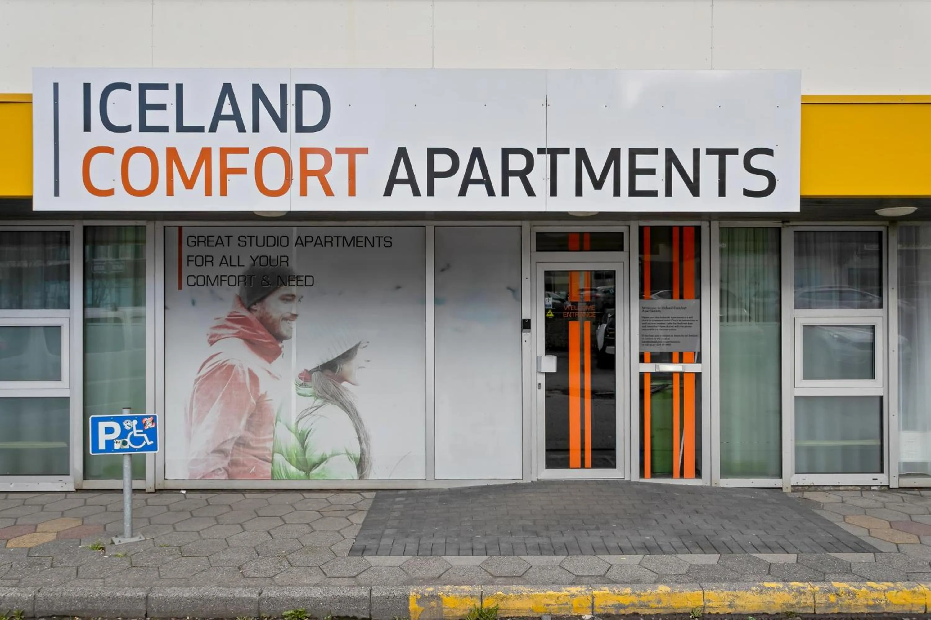 Property building in Iceland Comfort Apartments by Heimaleiga