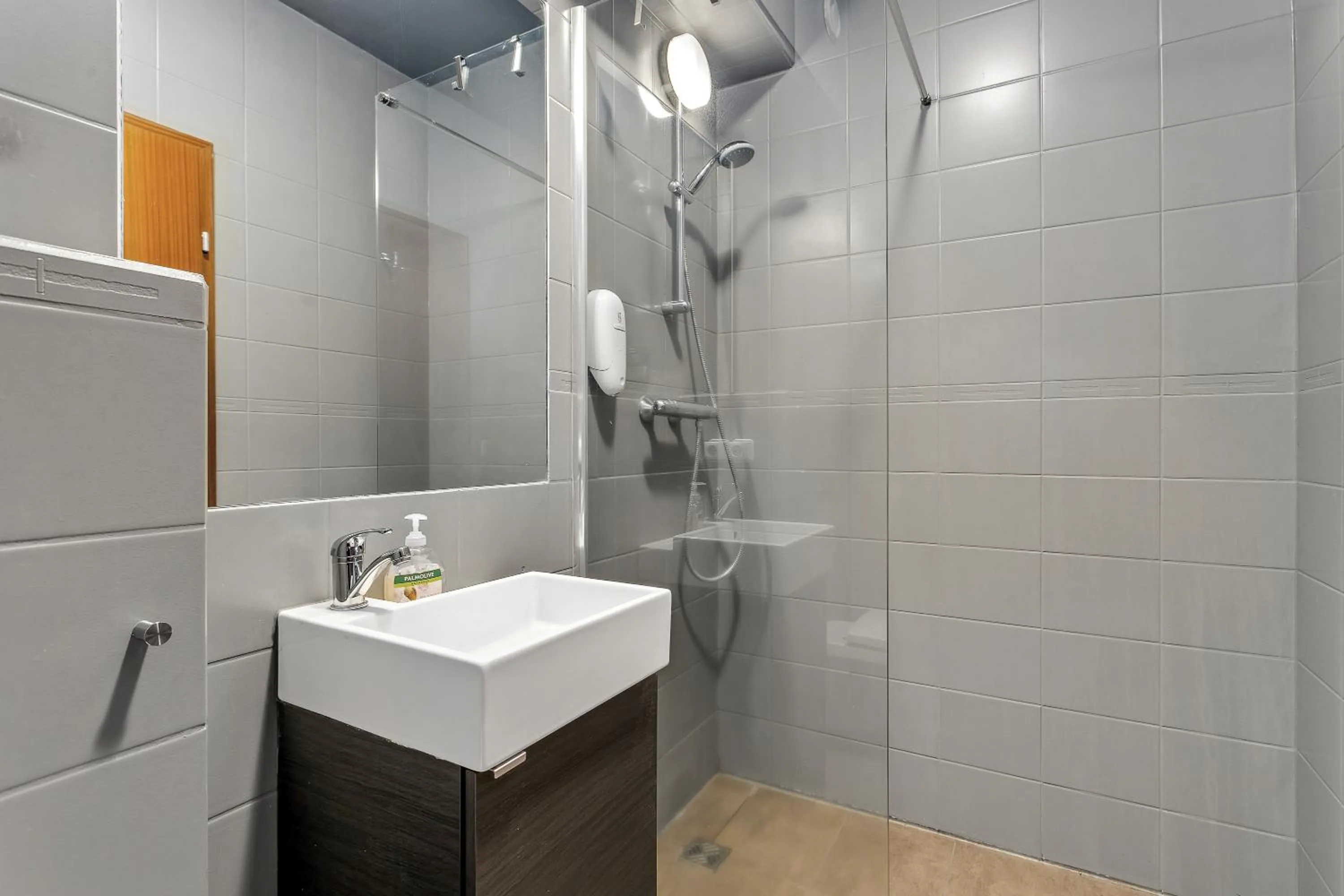 Shower in Iceland Comfort Apartments by Heimaleiga