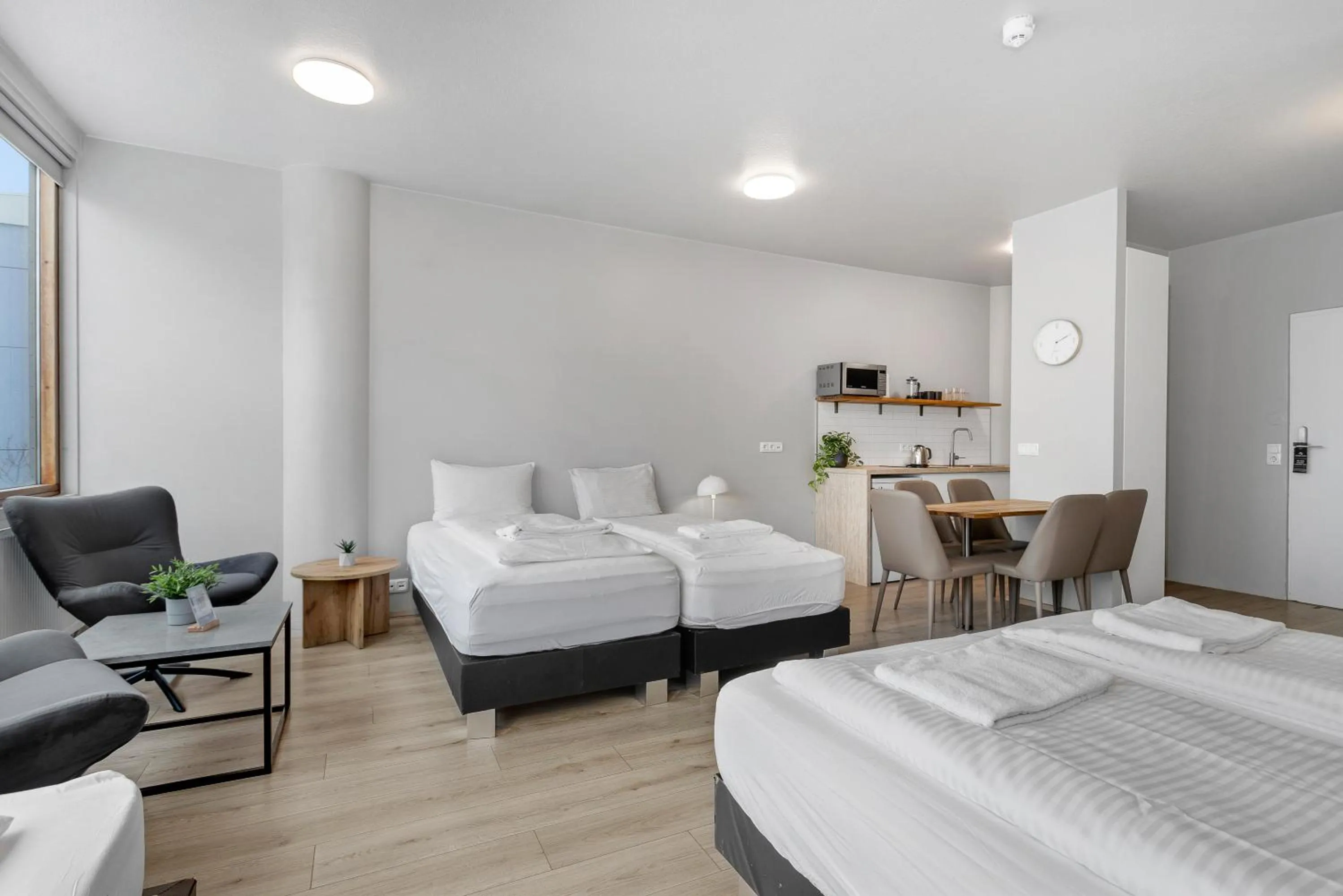 Bed in Iceland Comfort Apartments by Heimaleiga