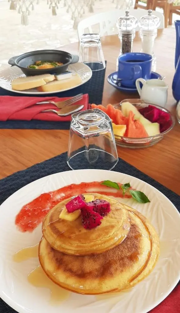 Food in Akasha Beach Club