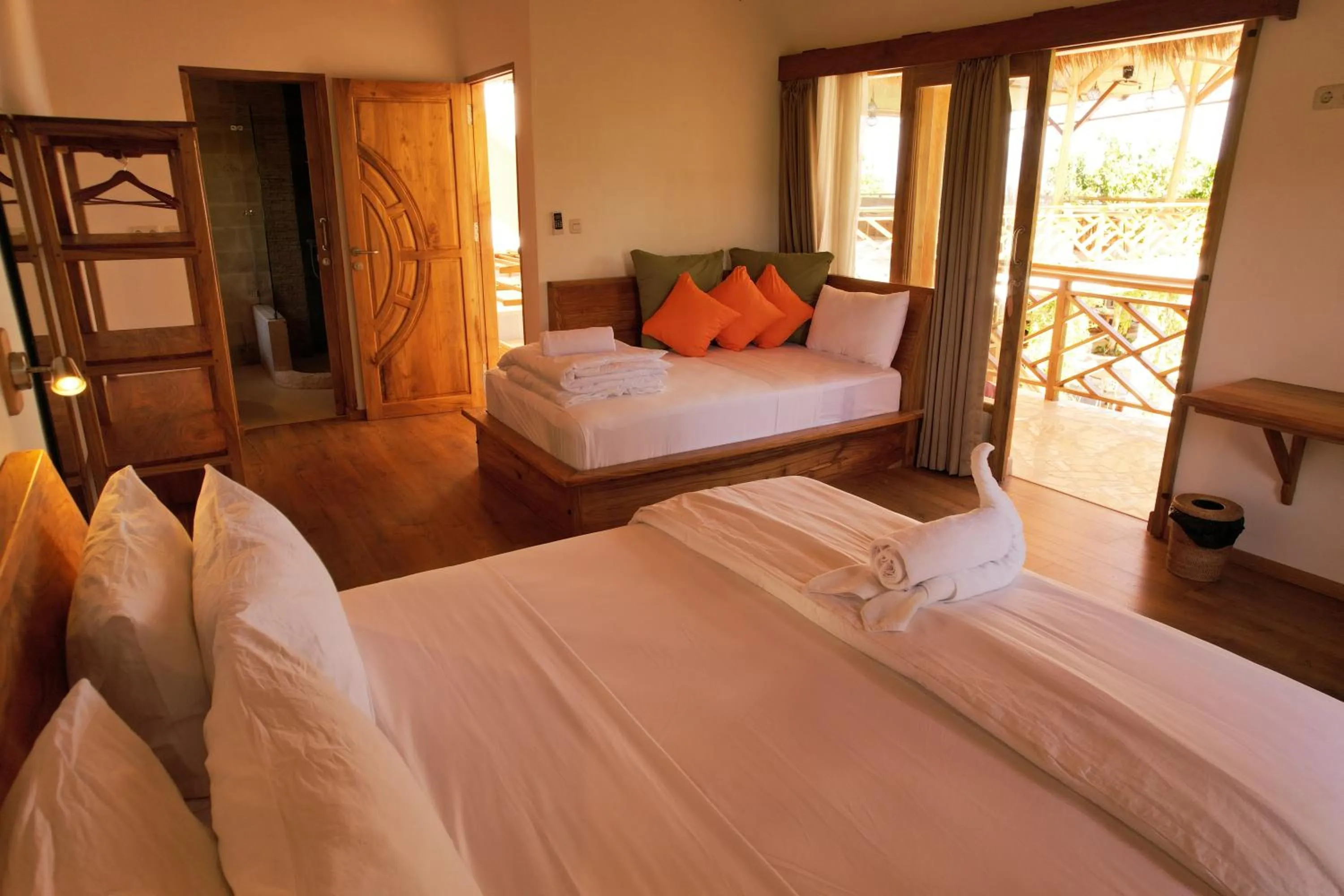 Bedroom, Bed in Akasha Beach Club
