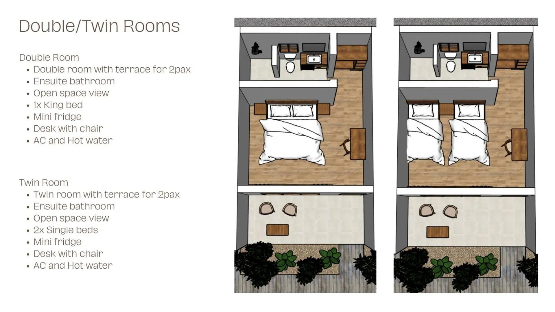 Bedroom in Akasha Beach Club