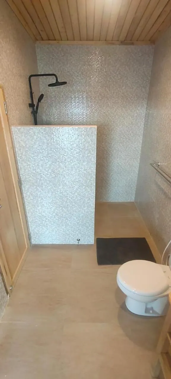 Toilet in Akasha Beach Club