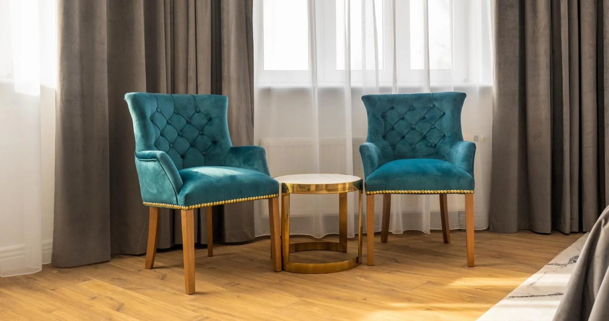 Seating area in Hotel Pavco