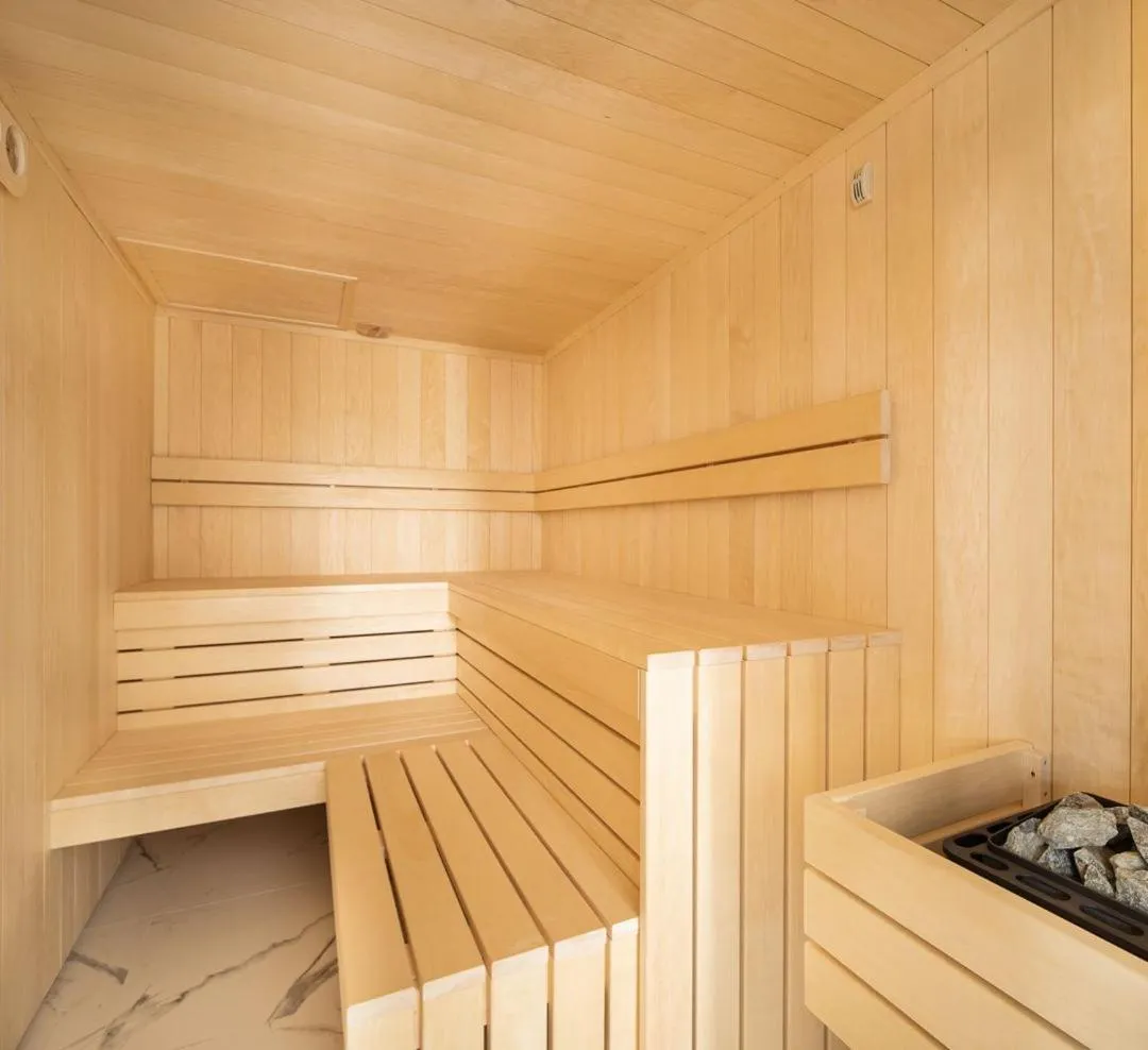 Sauna in Hotel Pavco
