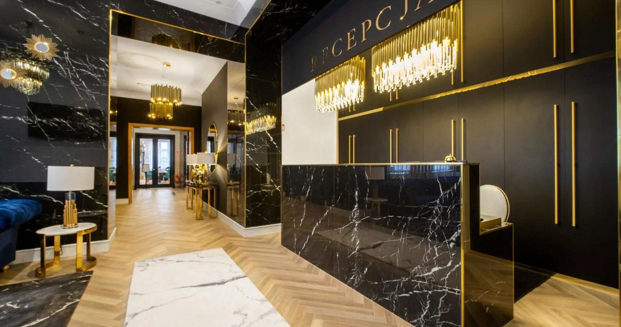 Lobby or reception in Hotel Pavco