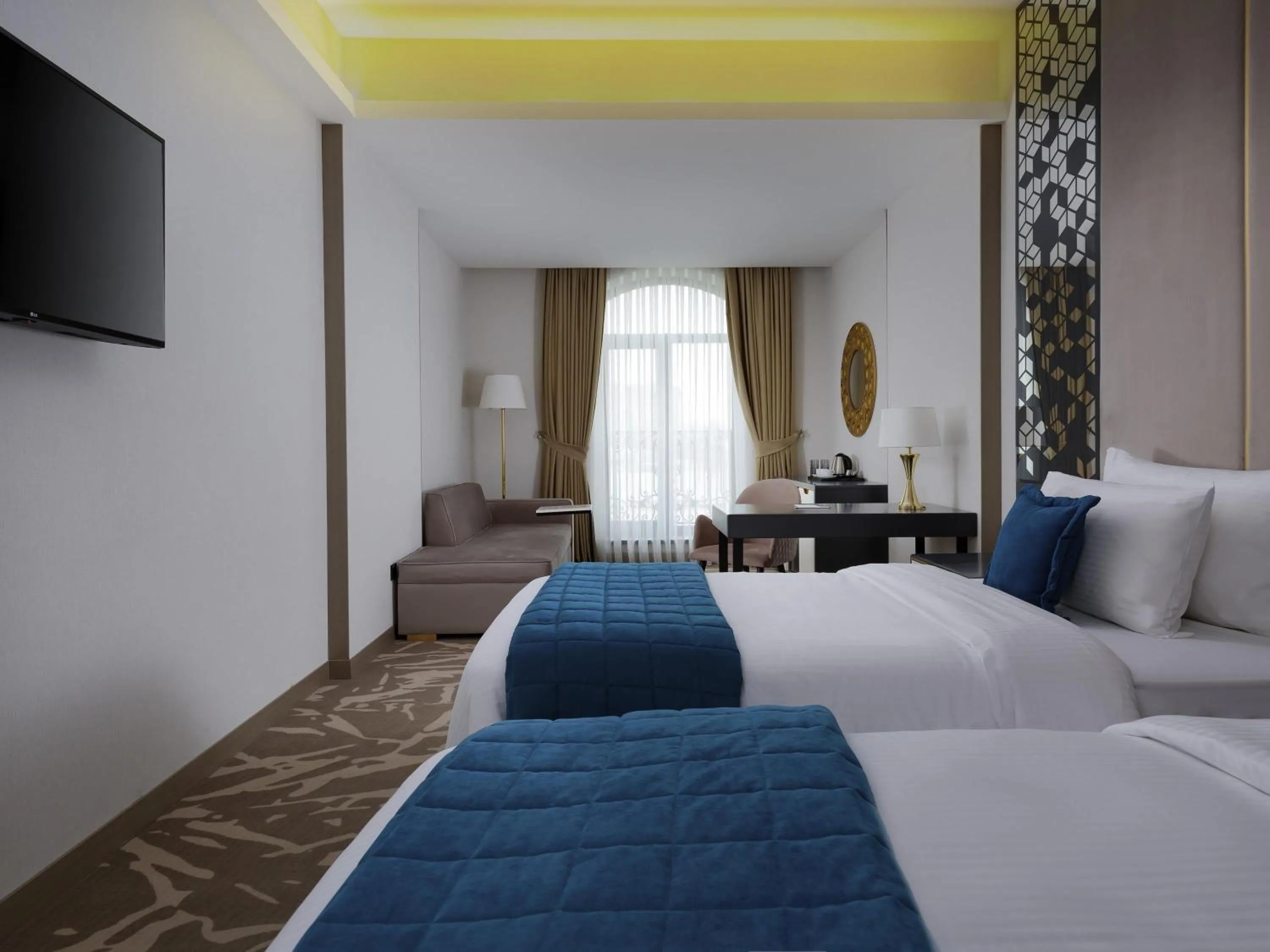 Bedroom, Bed in Mercure Tashkent South