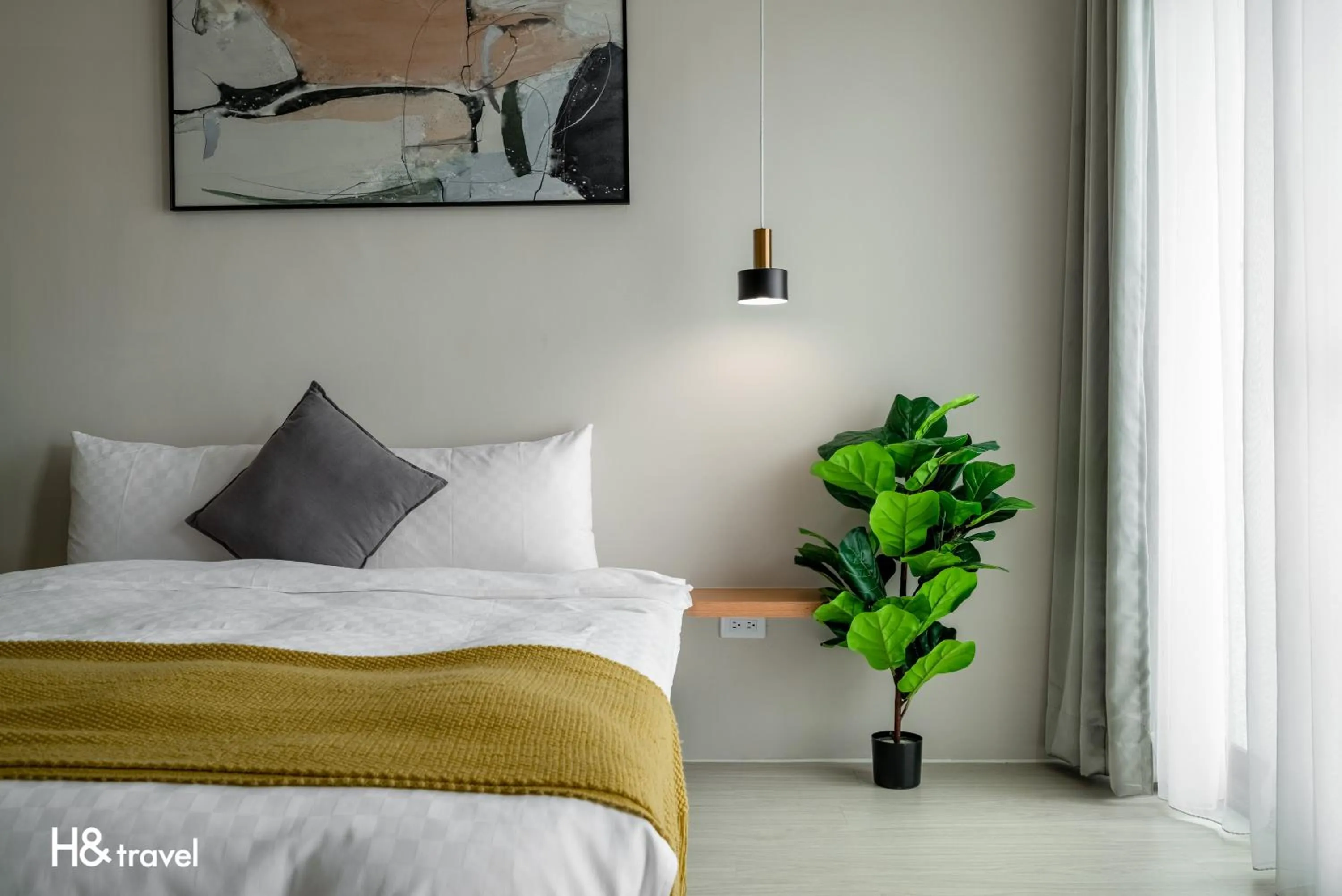 On site, Bed in Taitung Feng Lin Resort Hotel