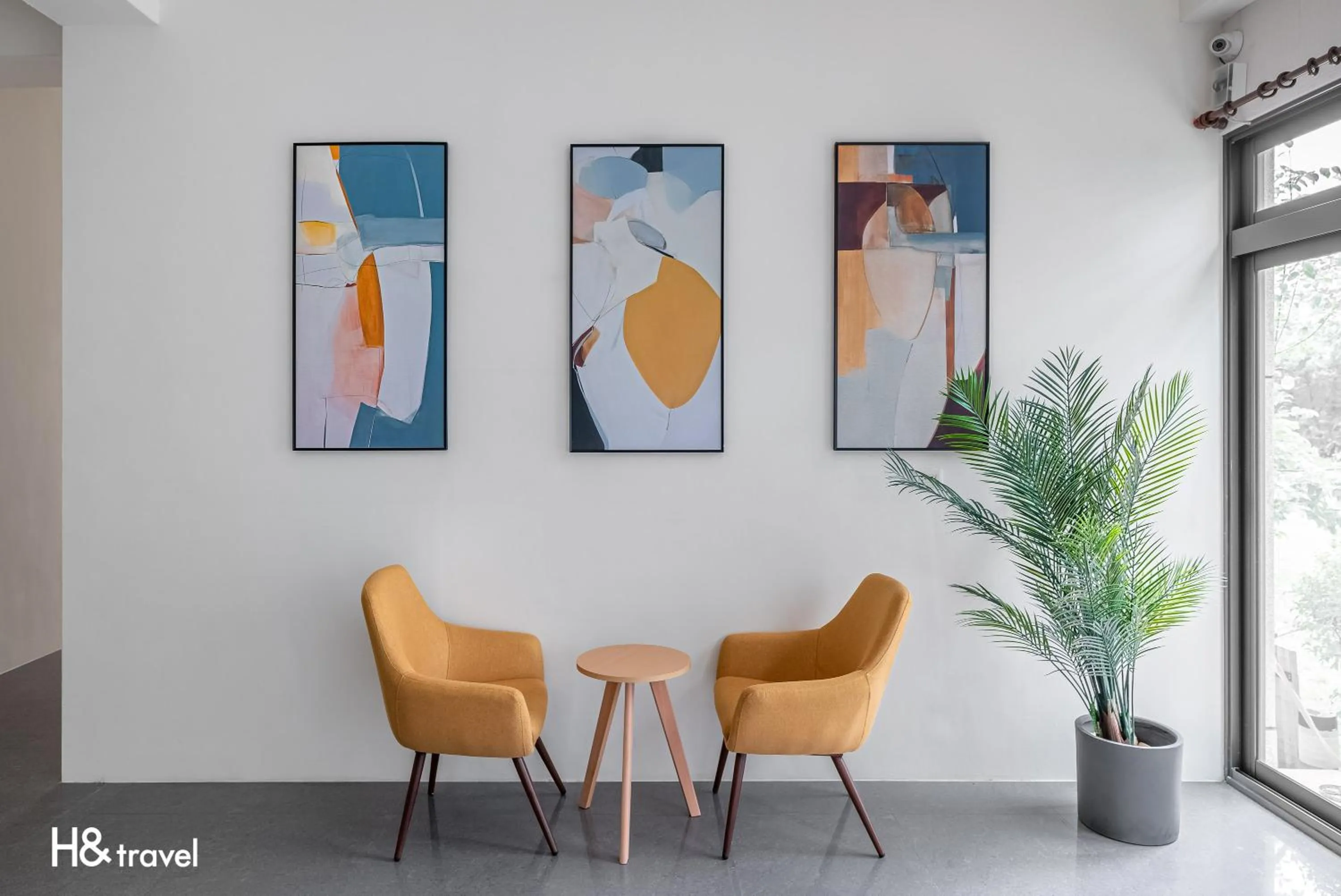 Seating area in Taitung Feng Lin Resort Hotel