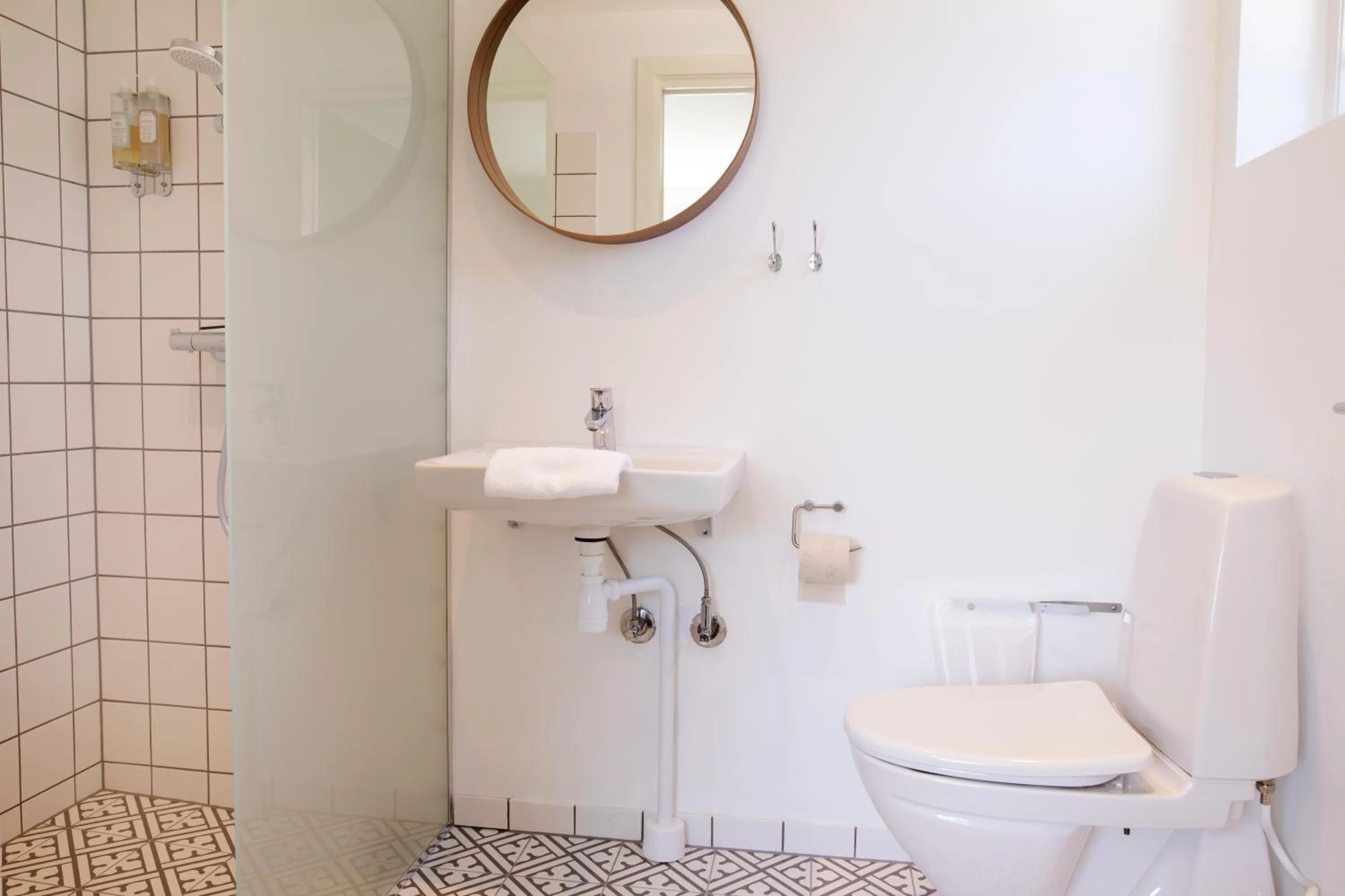 Bathroom in Kridthuset Stevns Klint