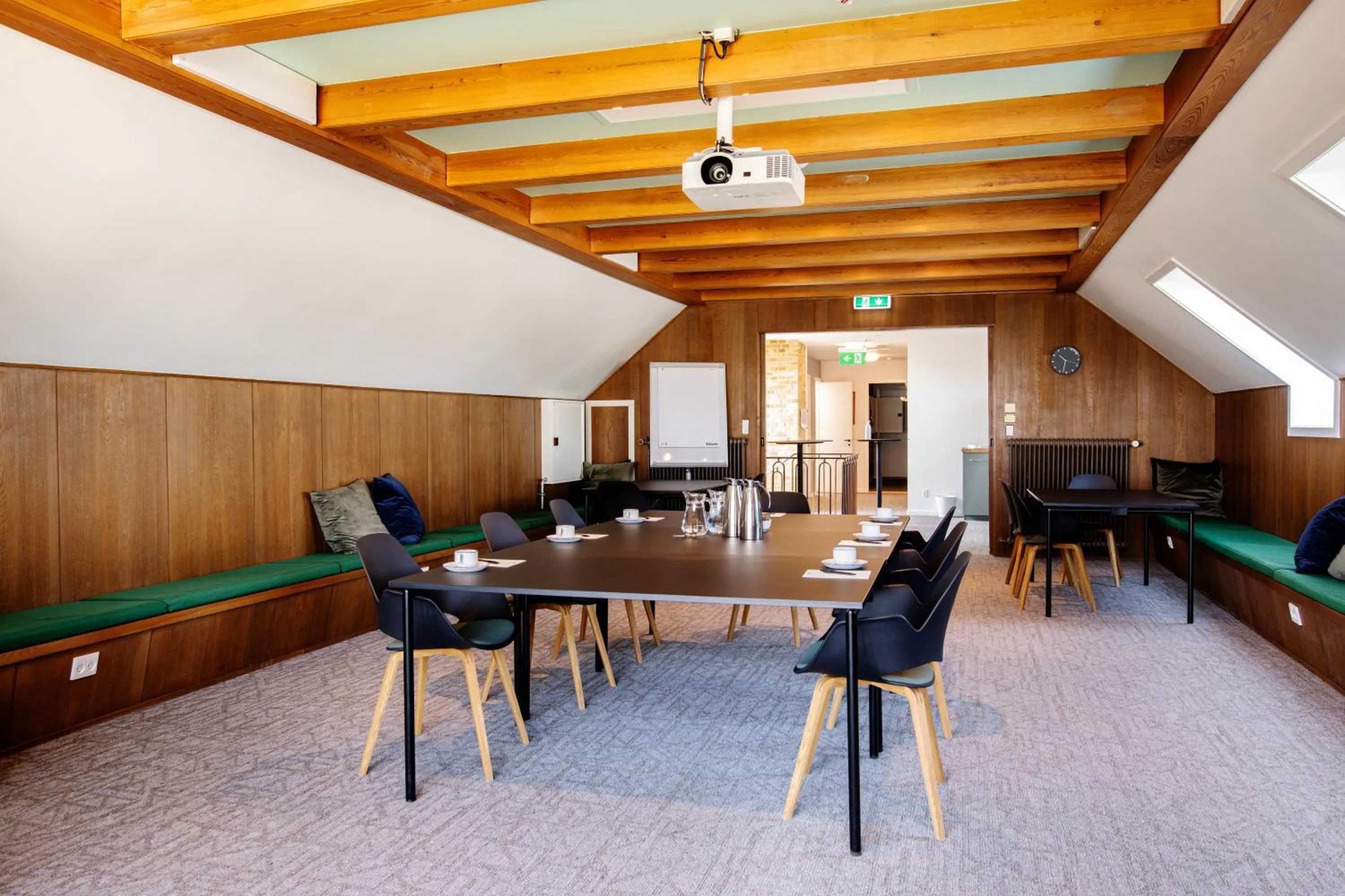 Communal lounge/ TV room in Kridthuset Stevns Klint