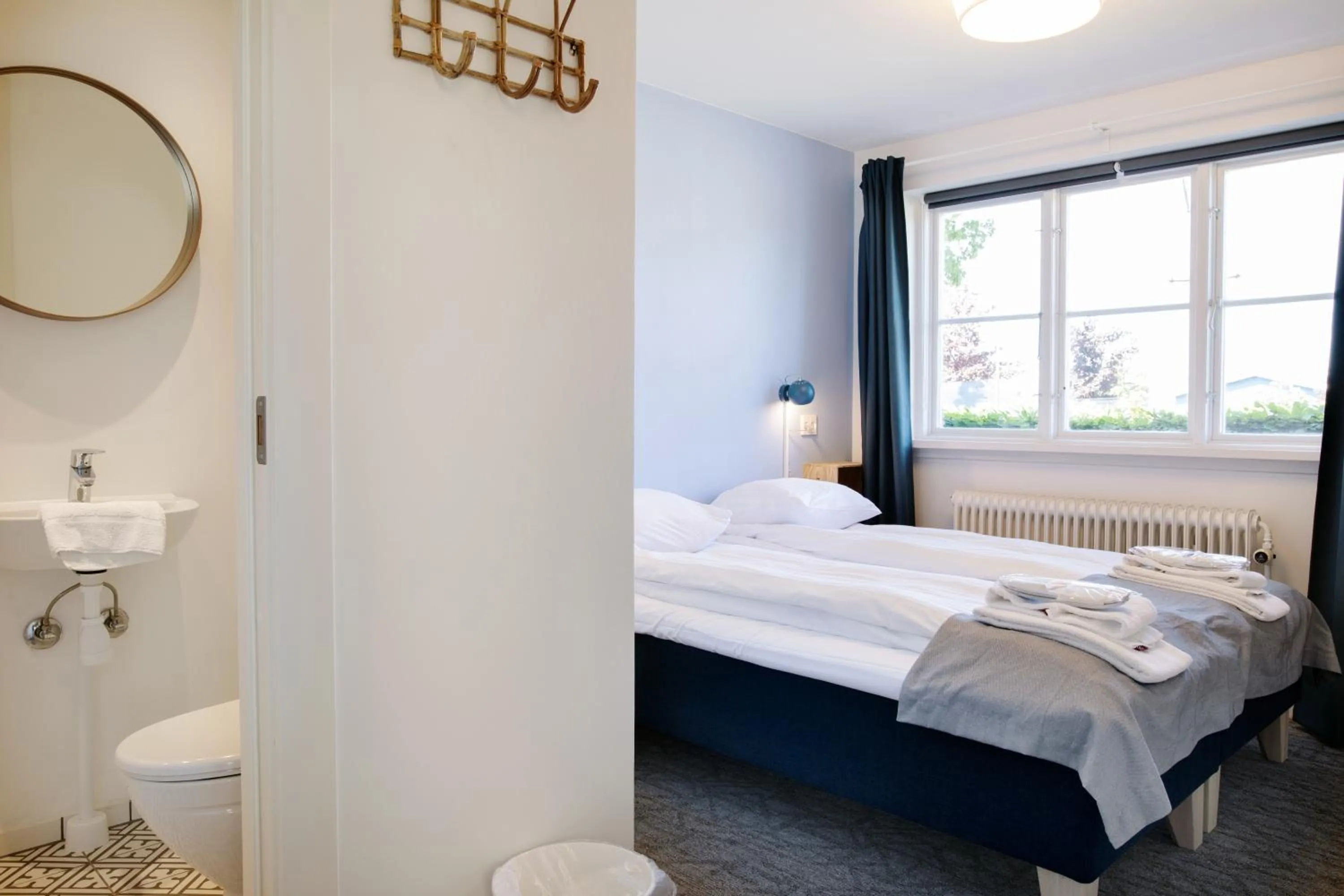 Bedroom, Bed in Kridthuset Stevns Klint