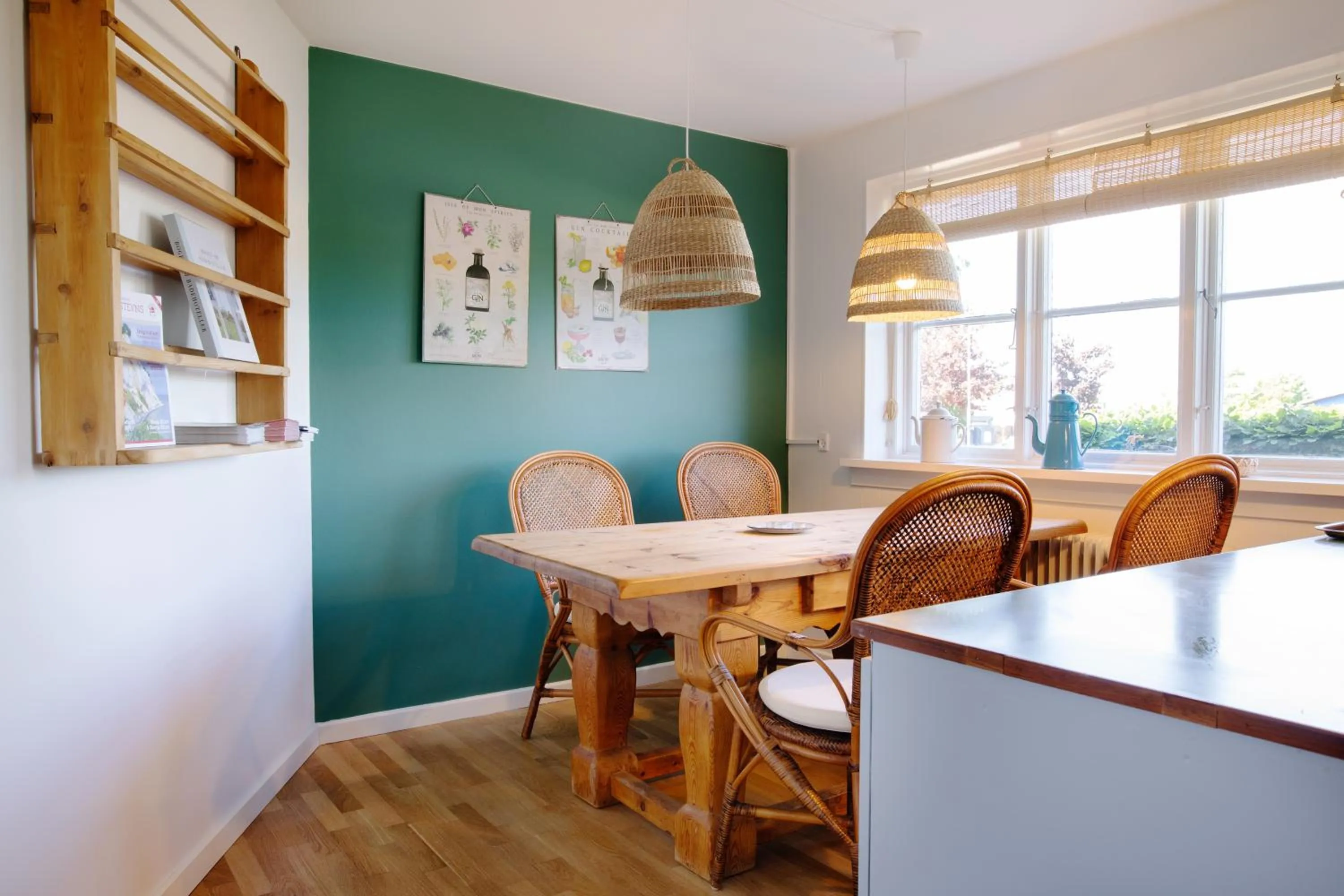 Communal lounge/ TV room in Kridthuset Stevns Klint