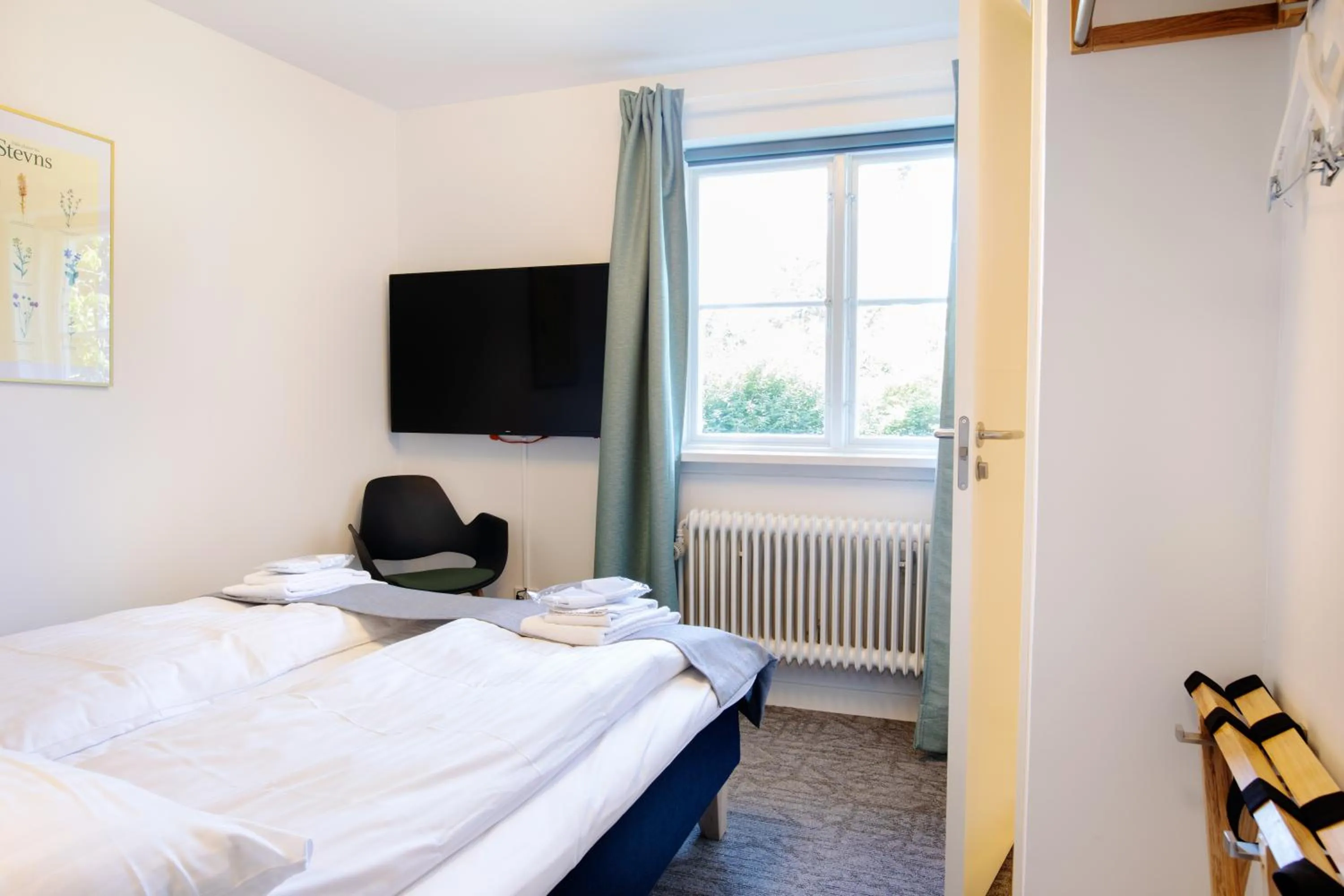 Bedroom, Bed in Kridthuset Stevns Klint