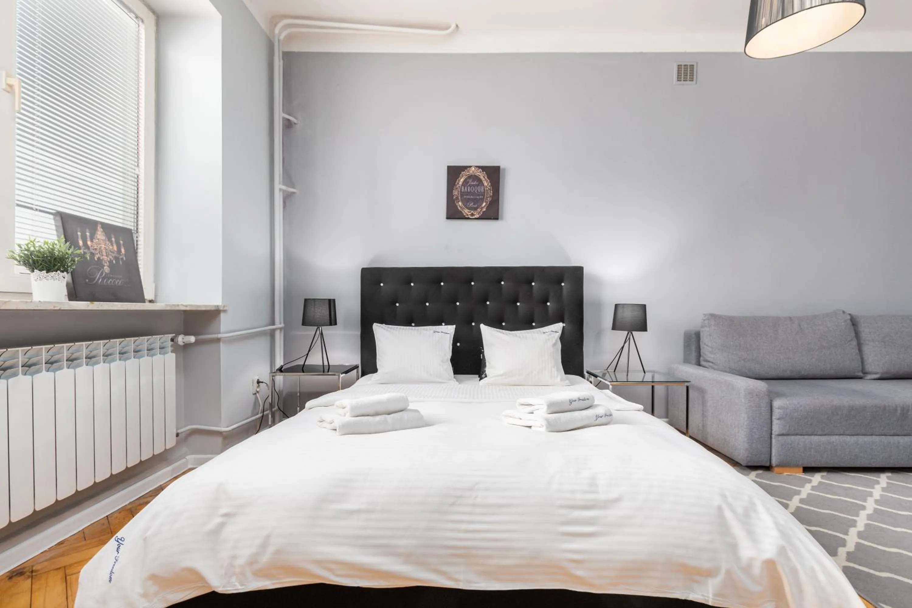 Bed in Apartament One by Your Freedom