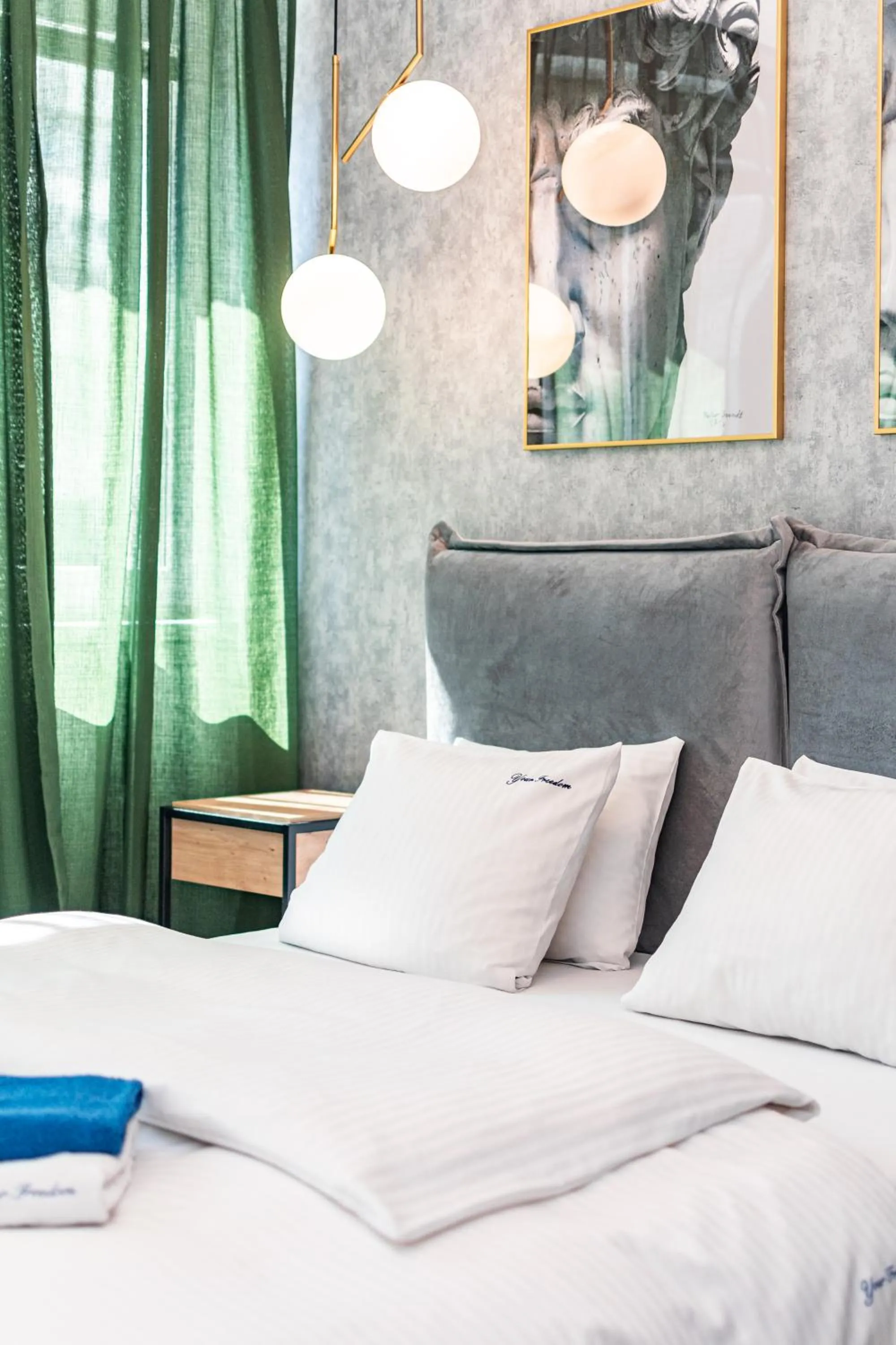 Bed in Apartament One by Your Freedom