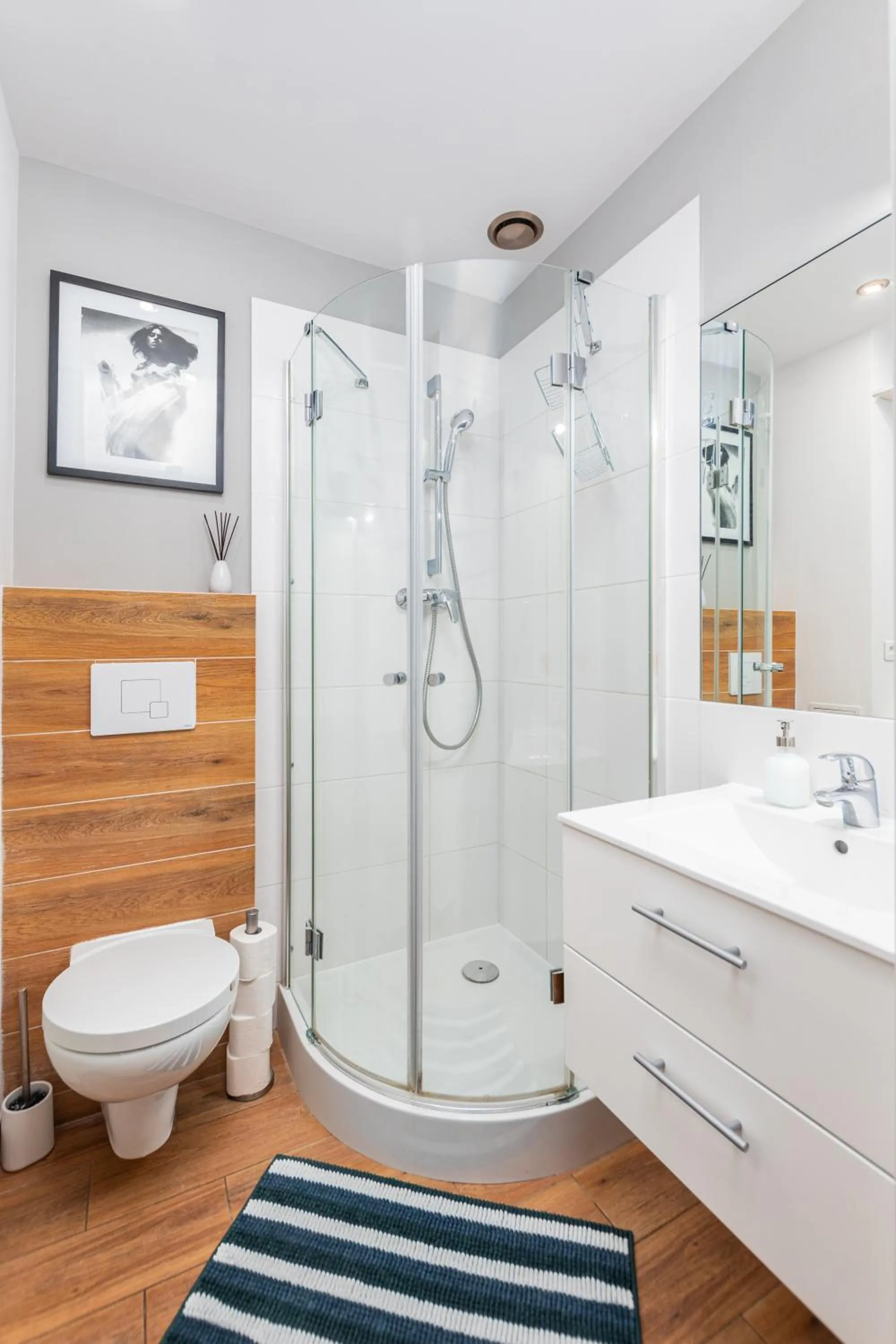 Shower in Apartament One by Your Freedom