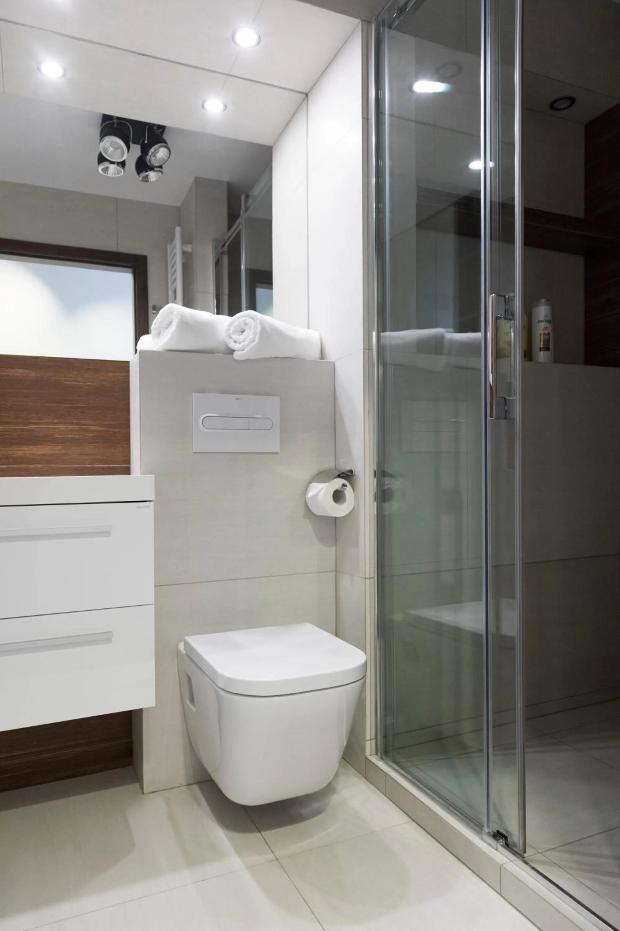 Shower in Apartament One by Your Freedom