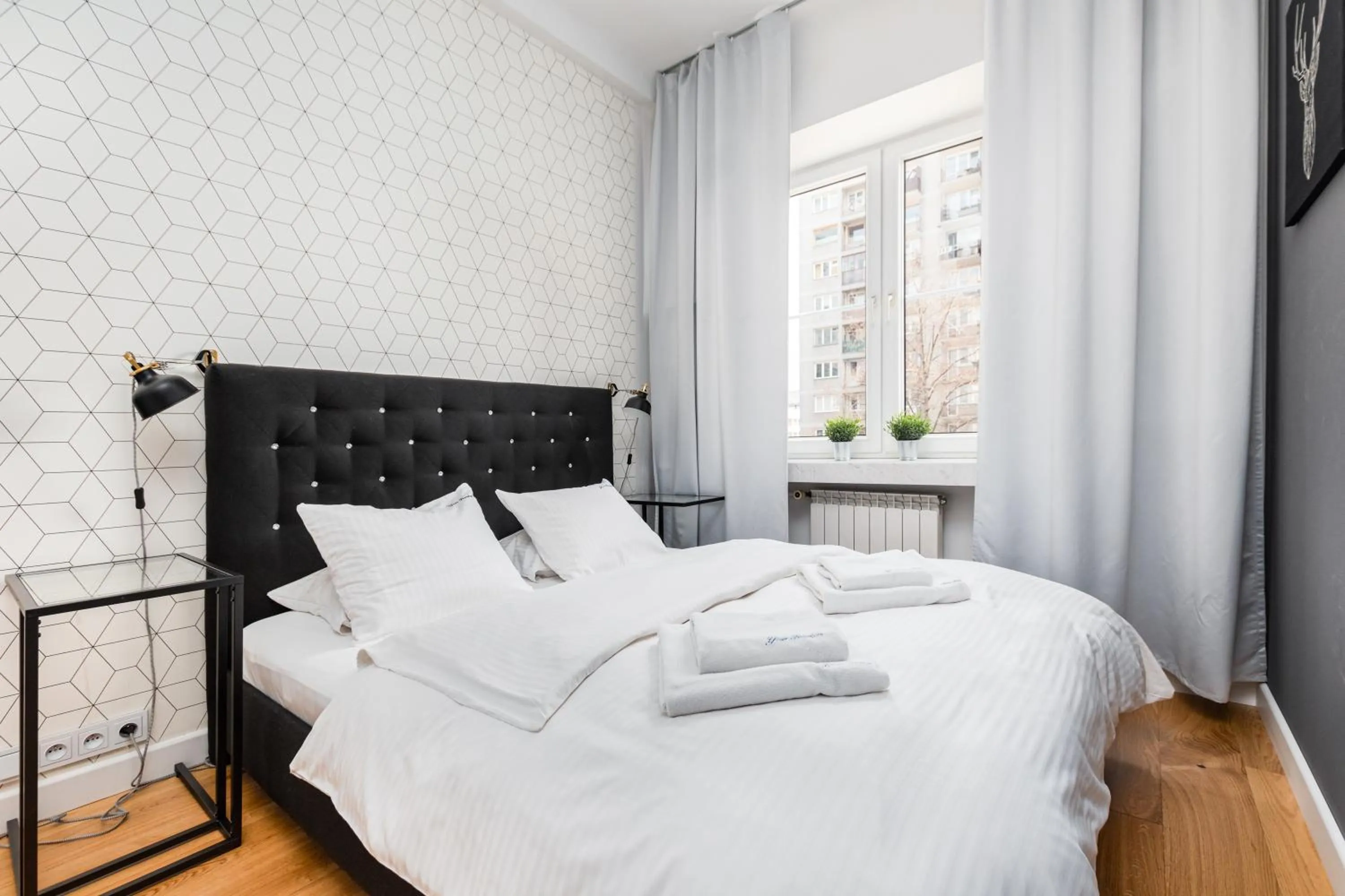 Bed in Apartament One by Your Freedom