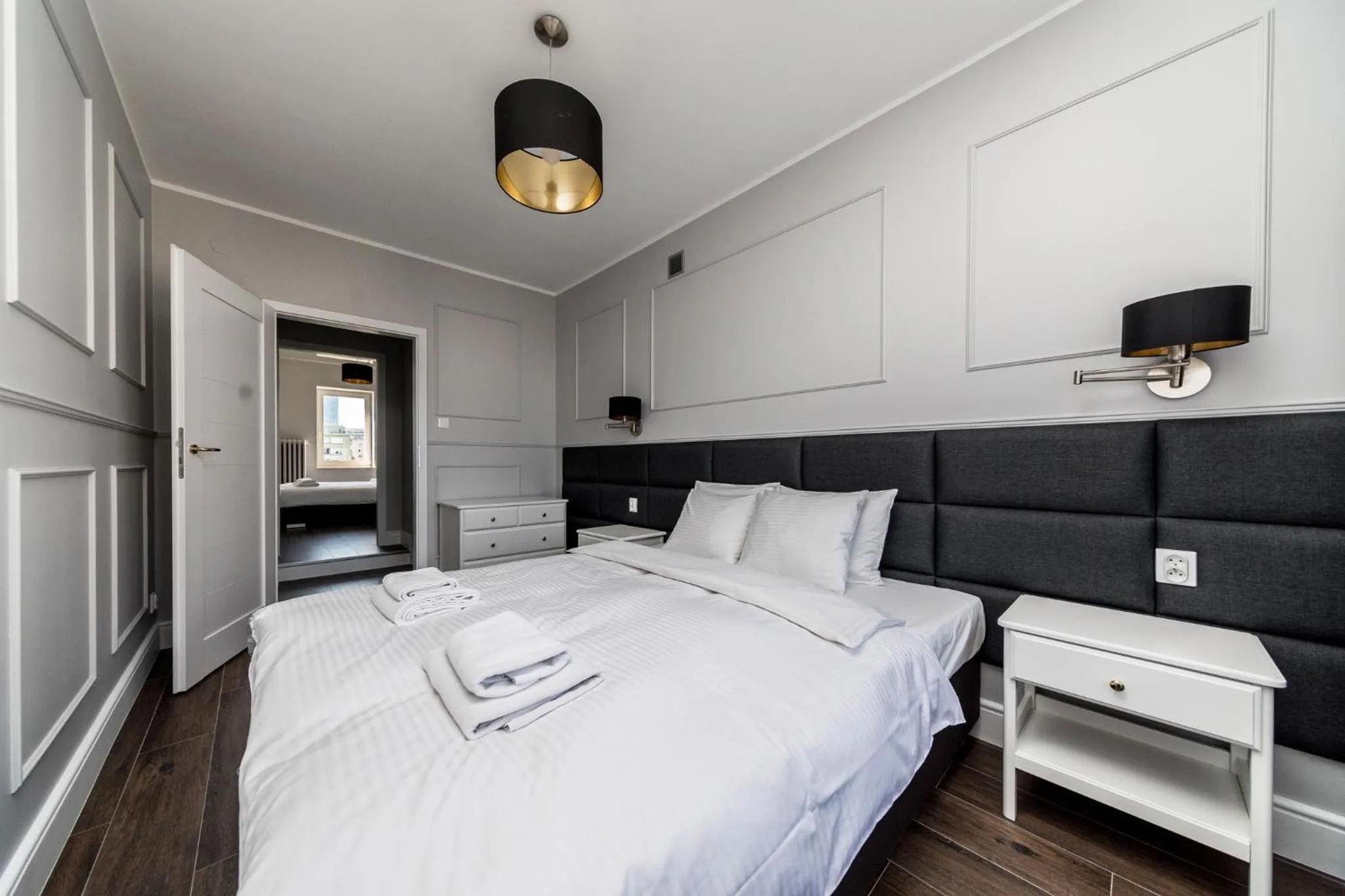 Bed in Apartament One by Your Freedom