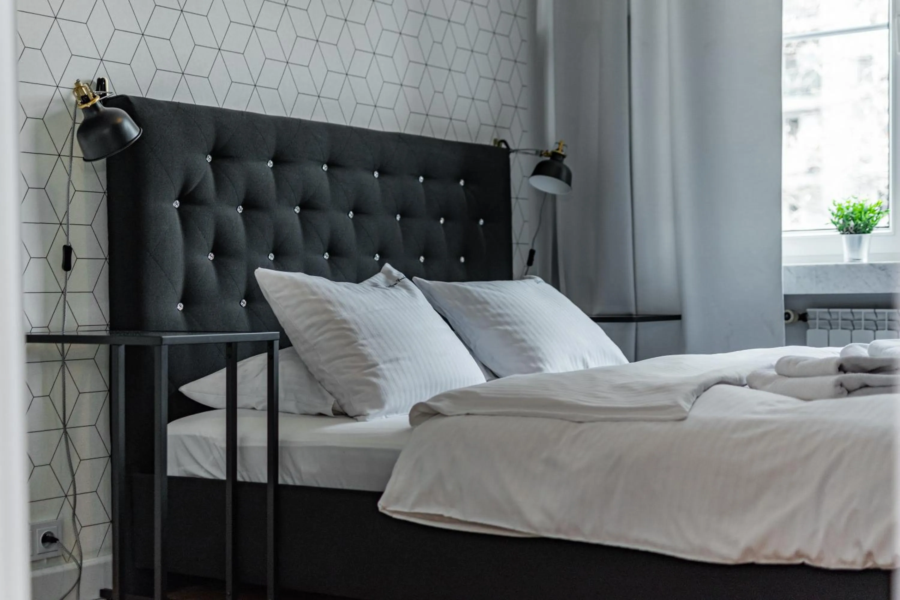 Bed in Apartament One by Your Freedom