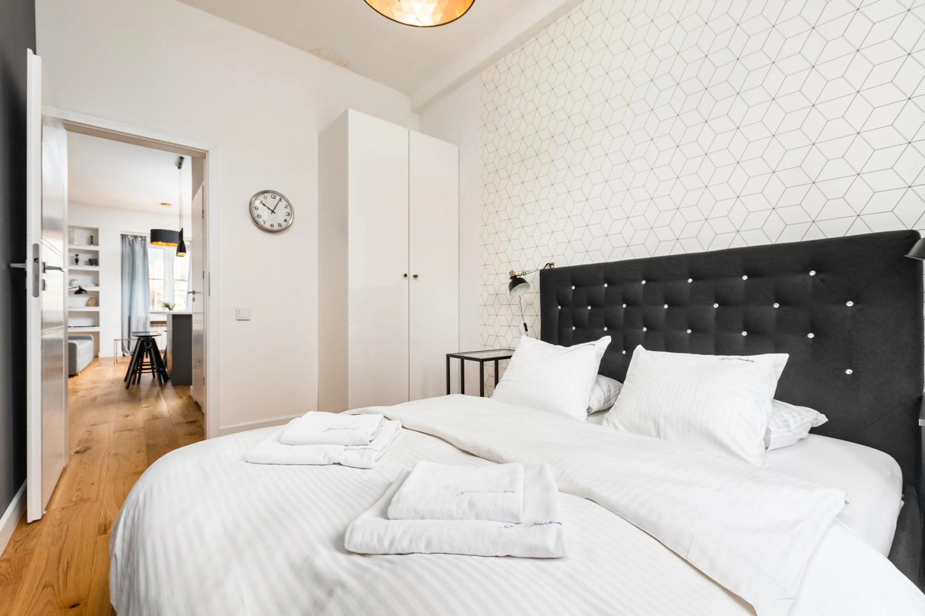 Bed in Apartament One by Your Freedom