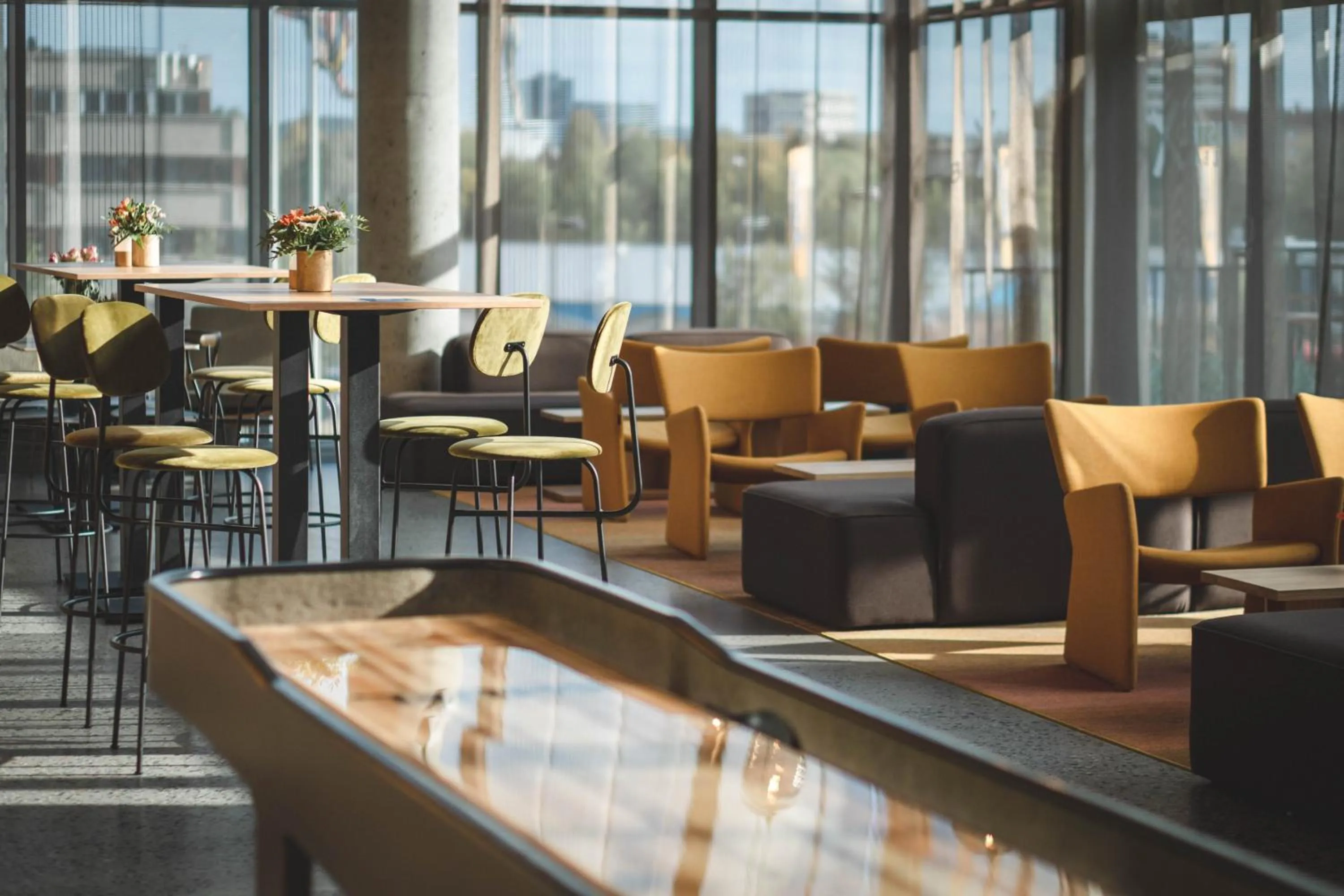 Lounge or bar in Quality Hotel Hasle Linie