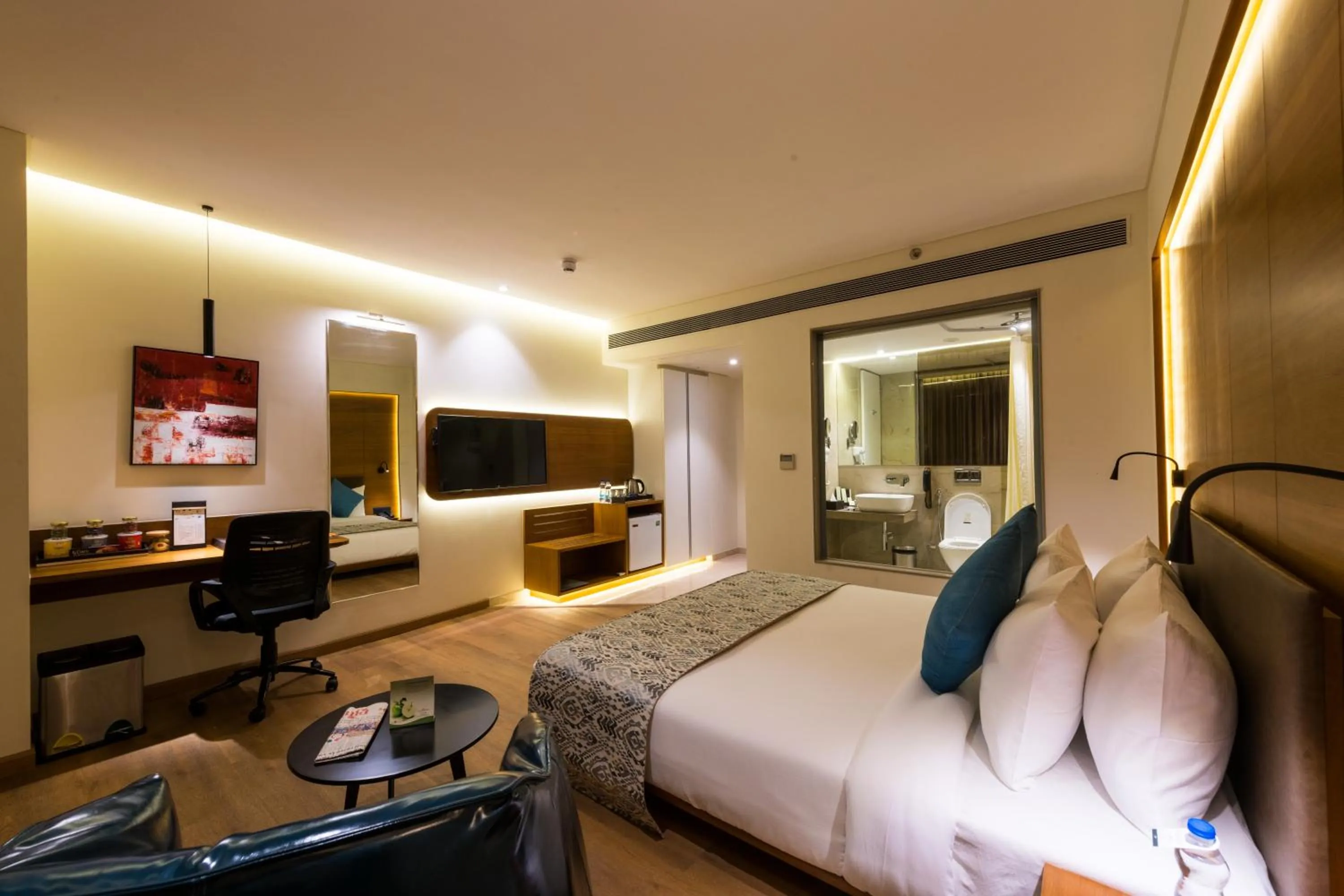 Bed in The Fern Residency, Jamnagar, Series by Marriott