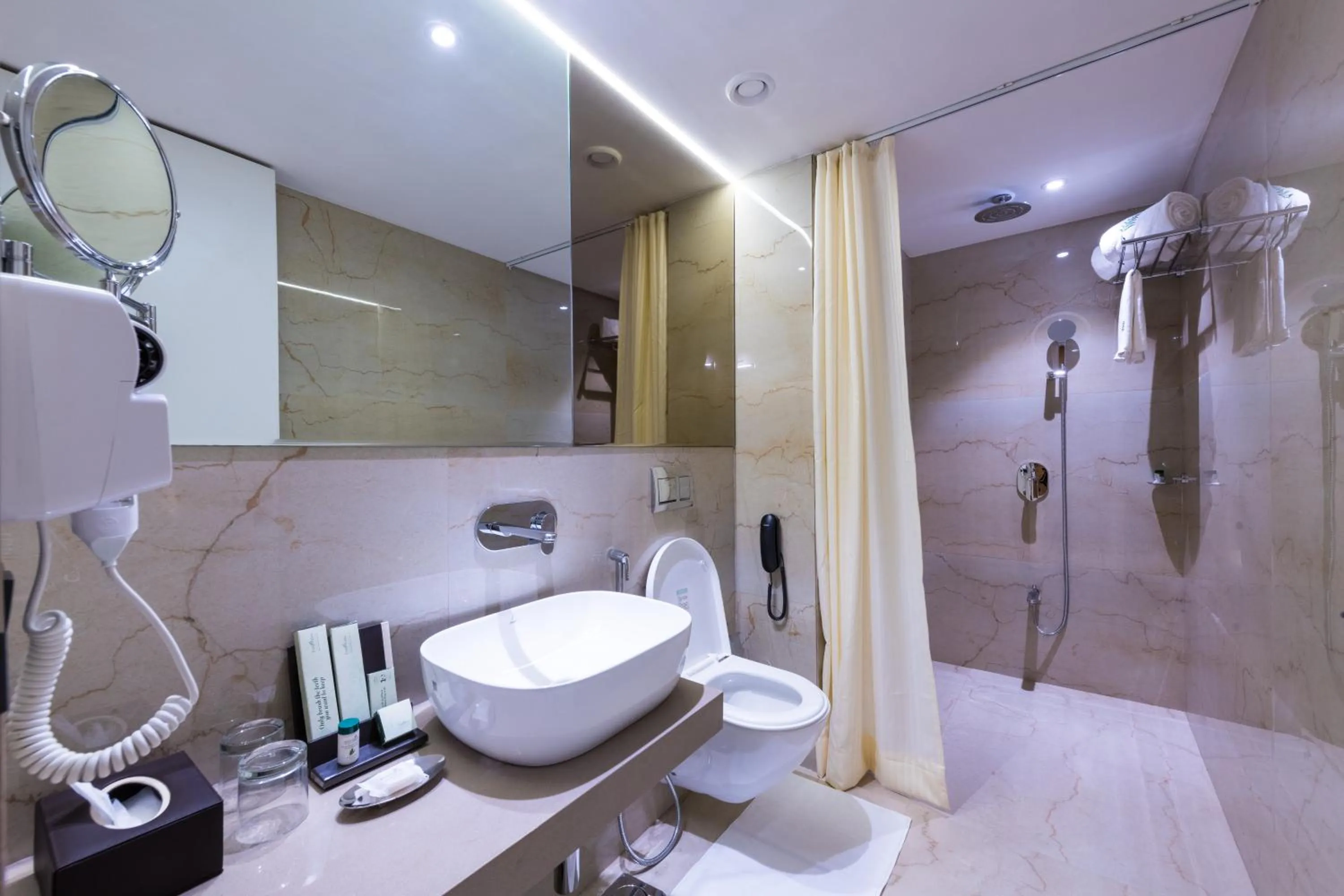 Bathroom in The Fern Residency, Jamnagar, Series by Marriott