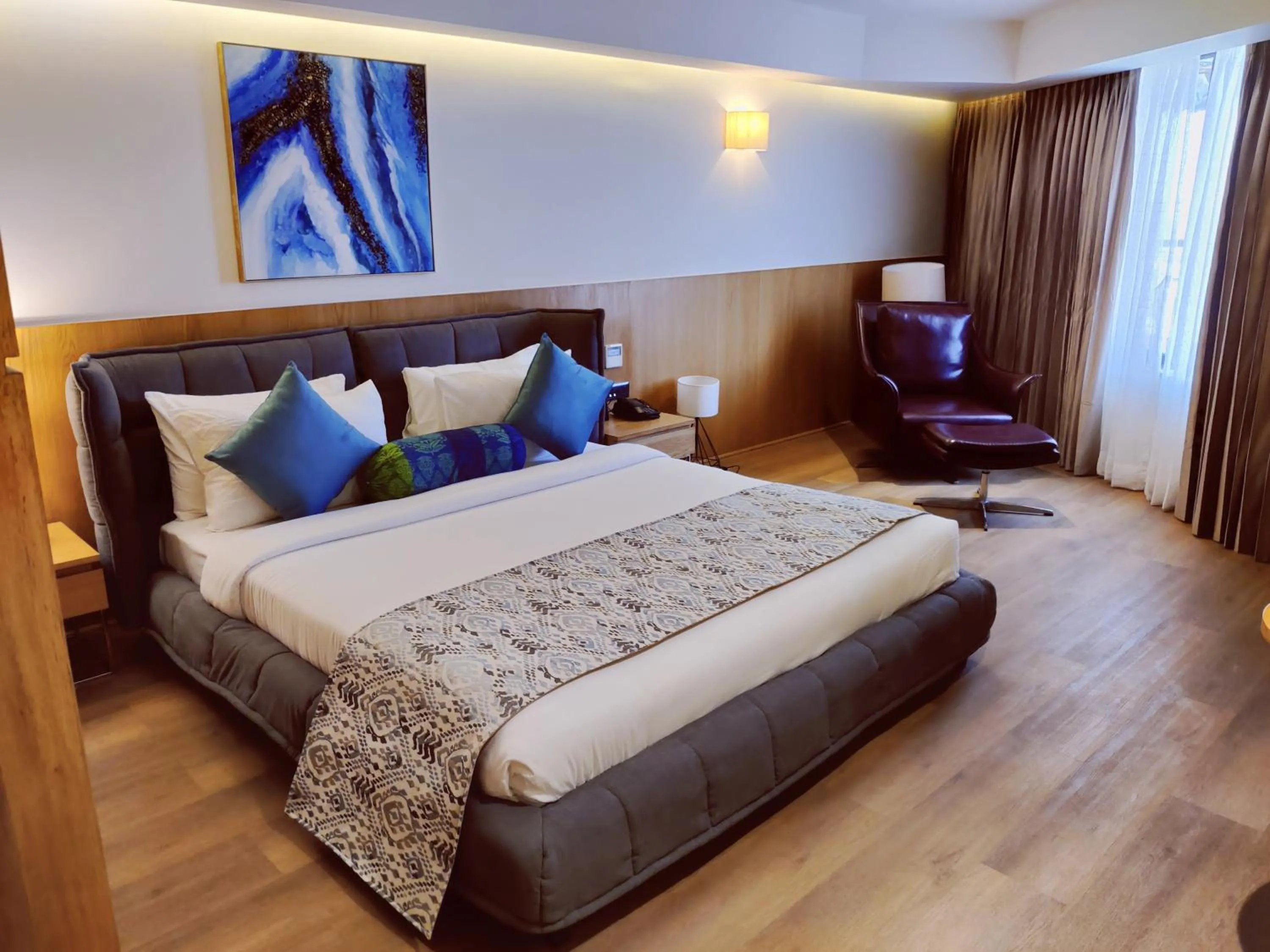 Bed in The Fern Residency, Jamnagar, Series by Marriott