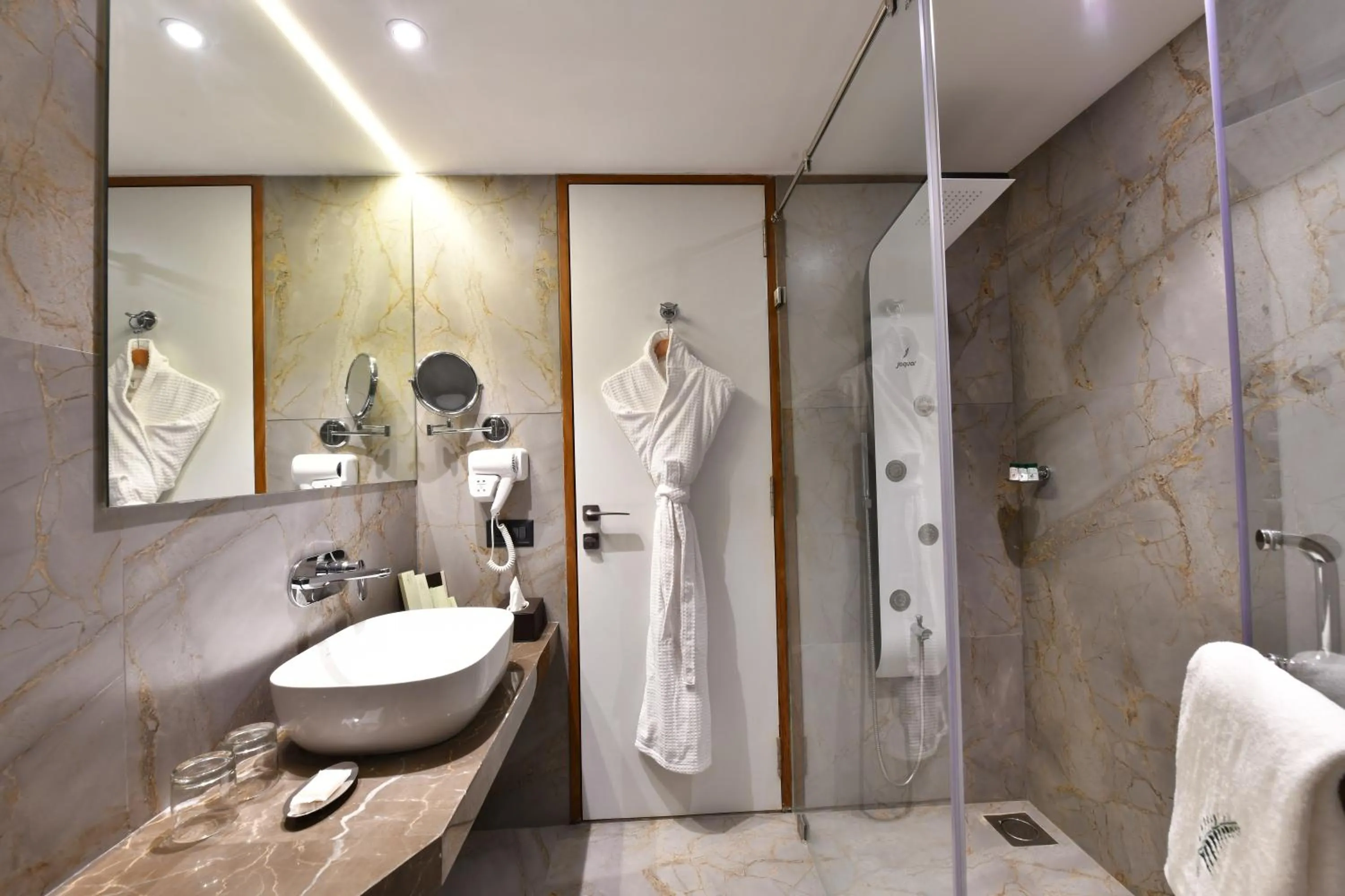 Bathroom in The Fern Residency, Jamnagar, Series by Marriott