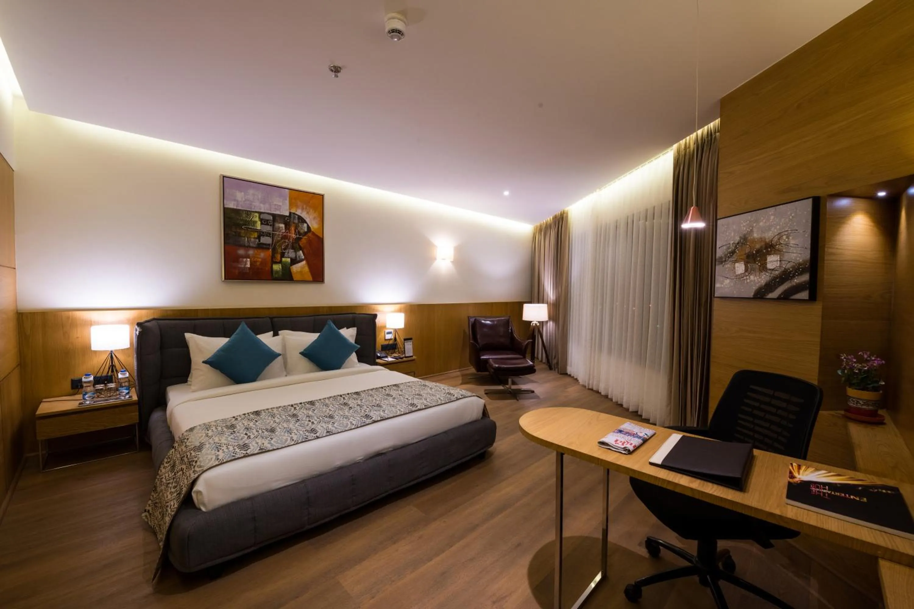 Bed in The Fern Residency, Jamnagar, Series by Marriott