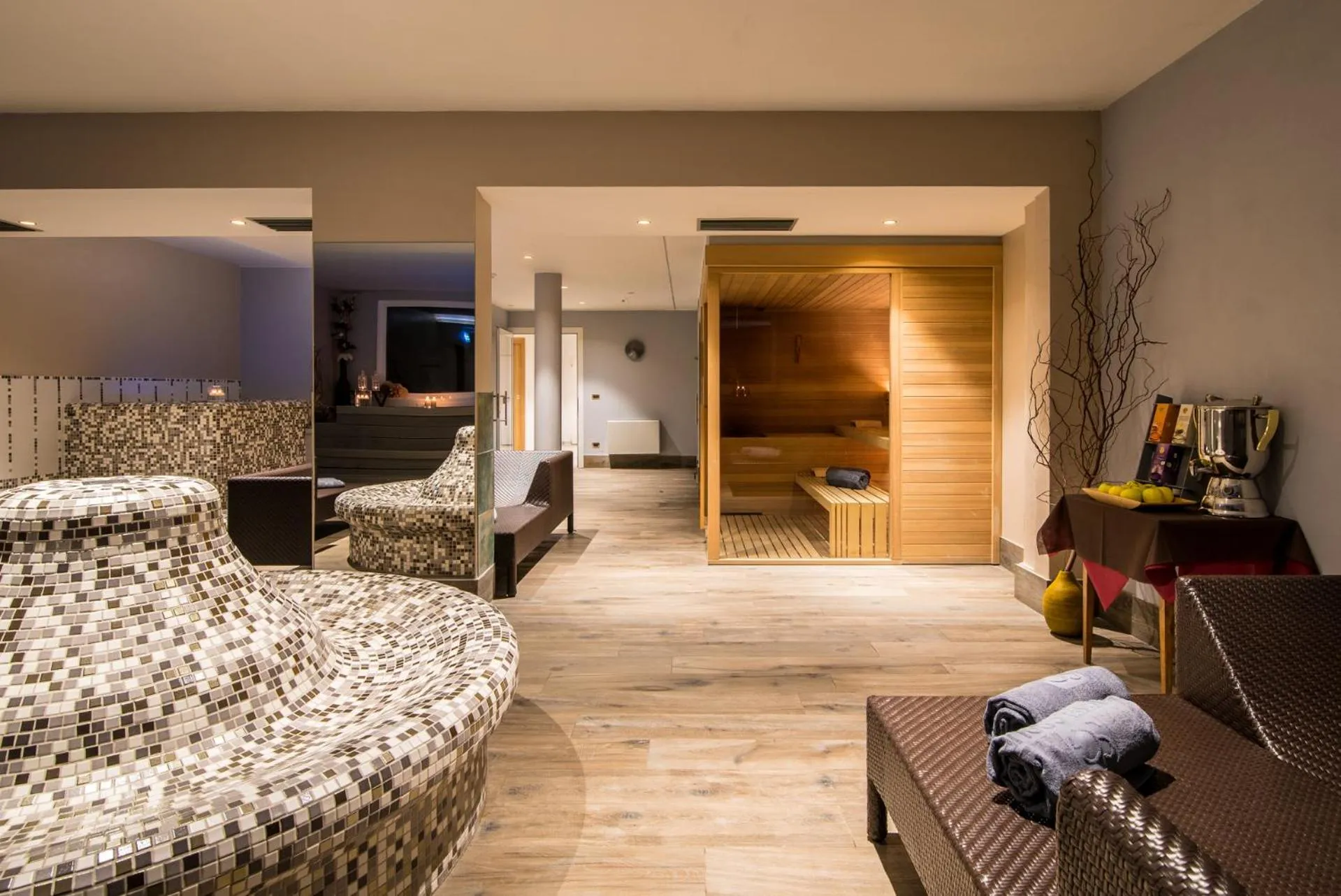 Bed in Hotel Colfosco