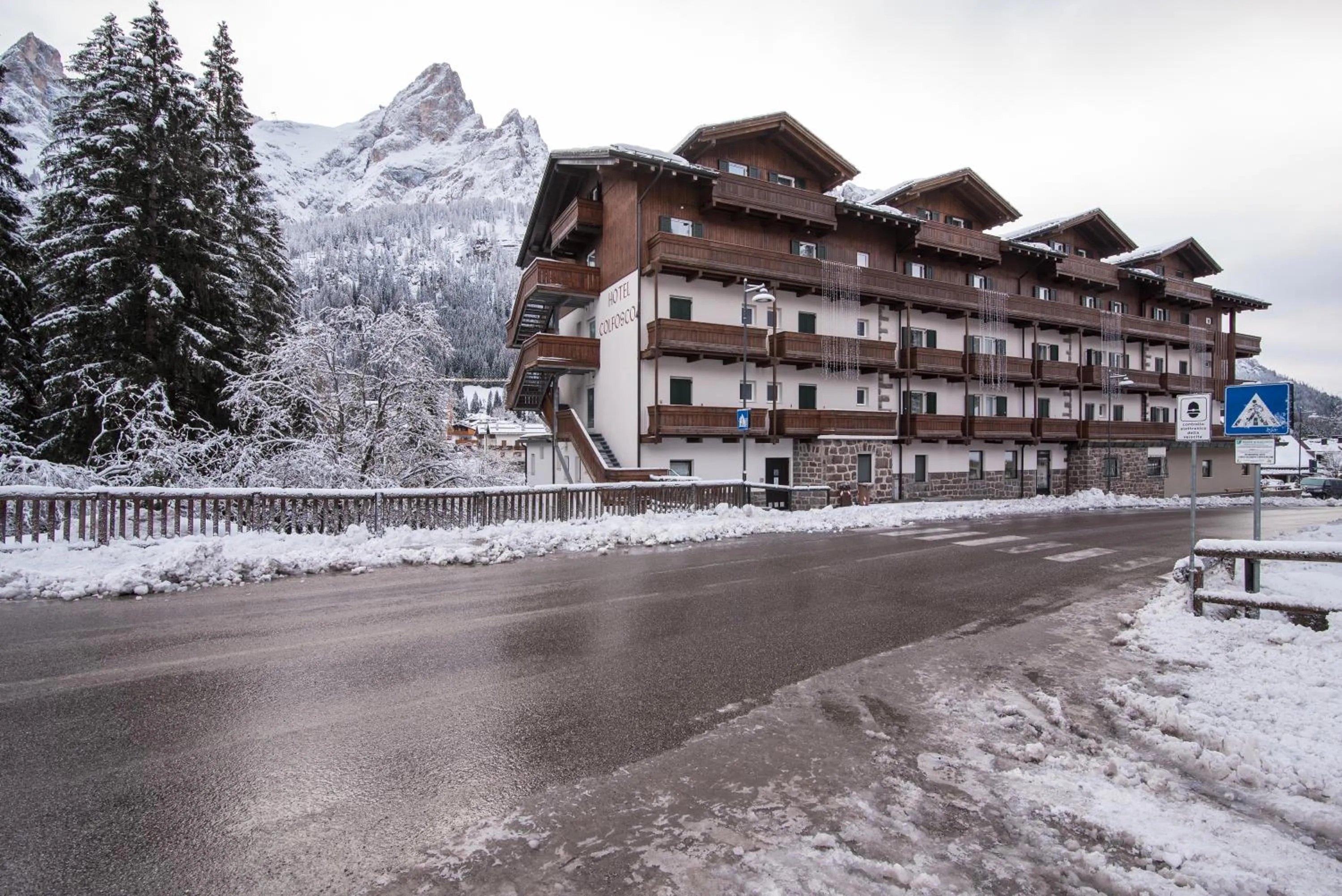 Property building in Hotel Colfosco
