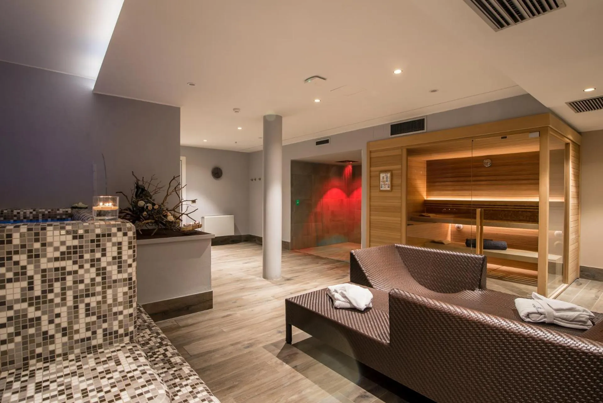 Sauna in Hotel Colfosco