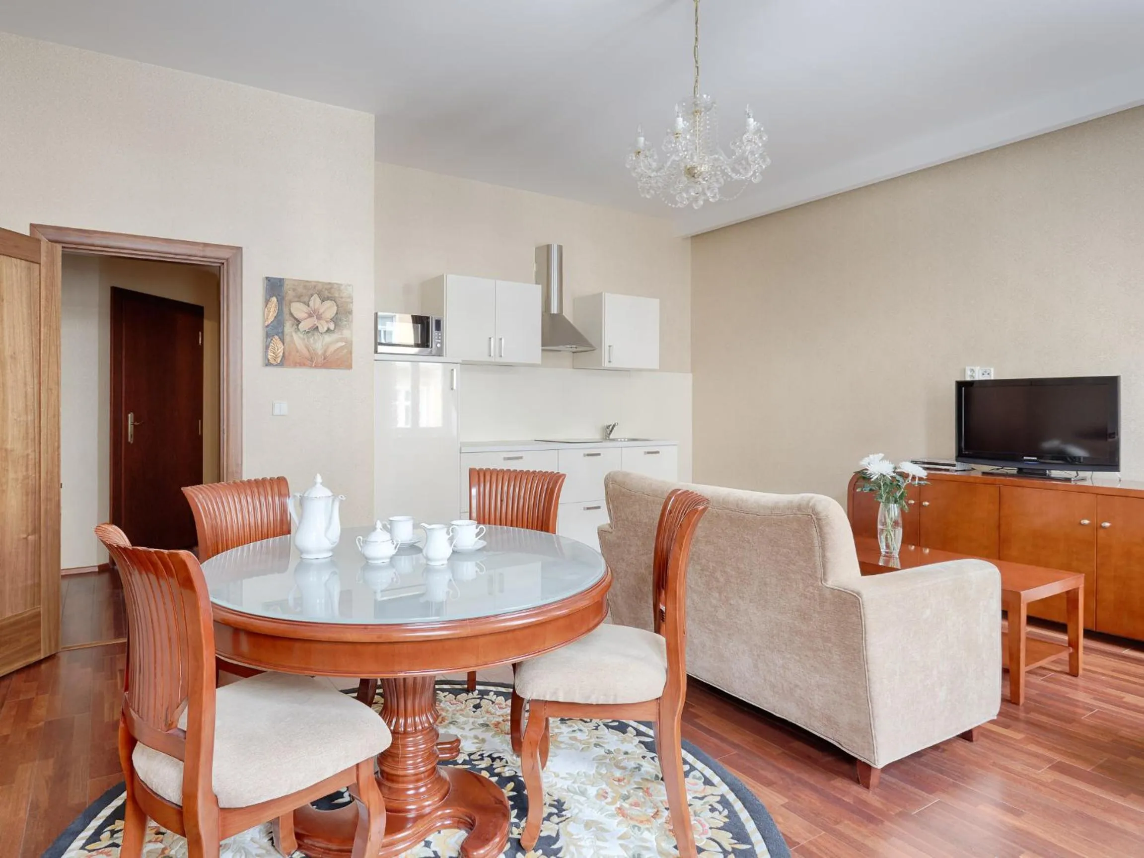 Kitchen or kitchenette in Rezidence Sadová