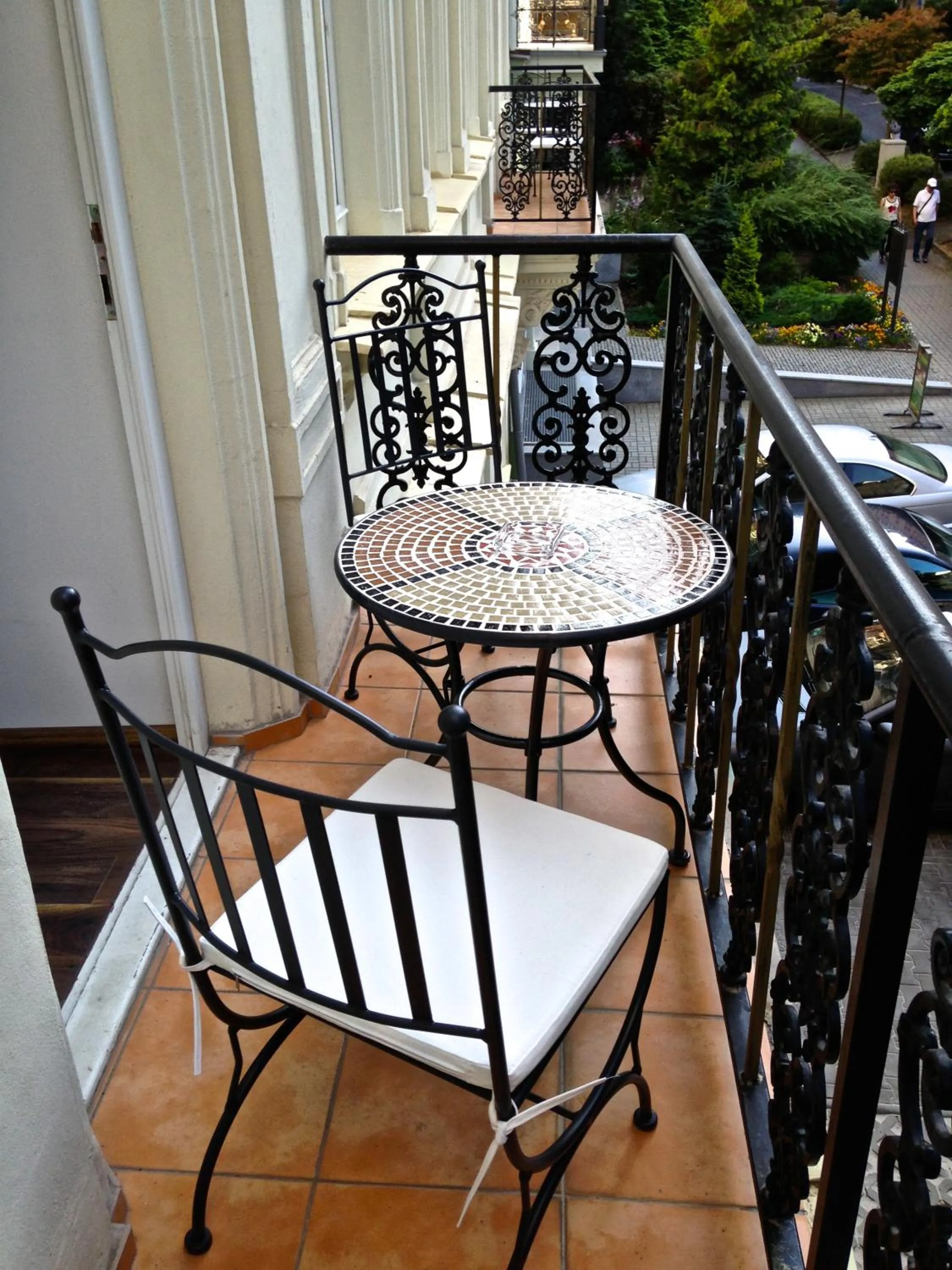 Balcony/Terrace in Rezidence Sadová
