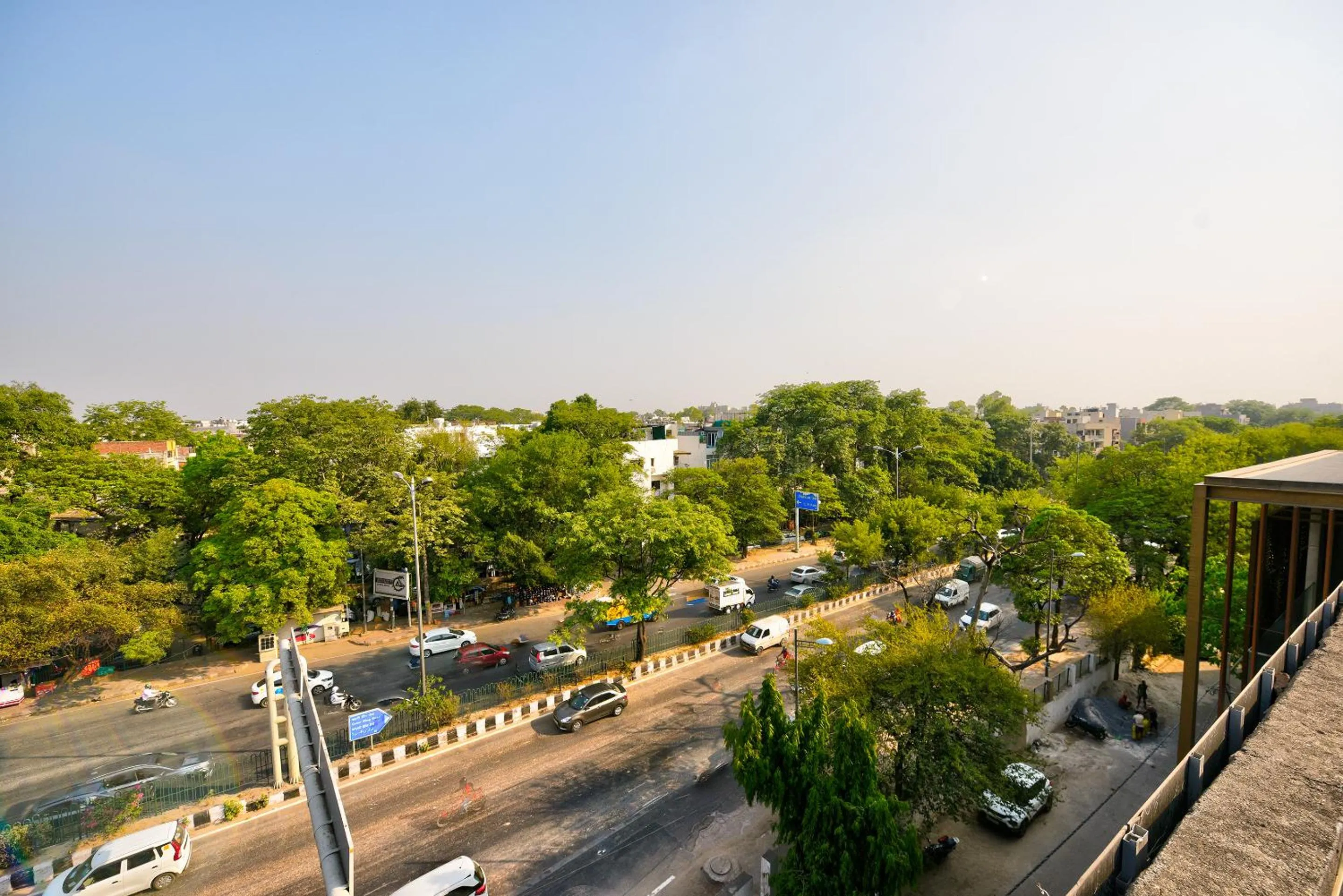Balcony/Terrace in The Pamposh Hotel