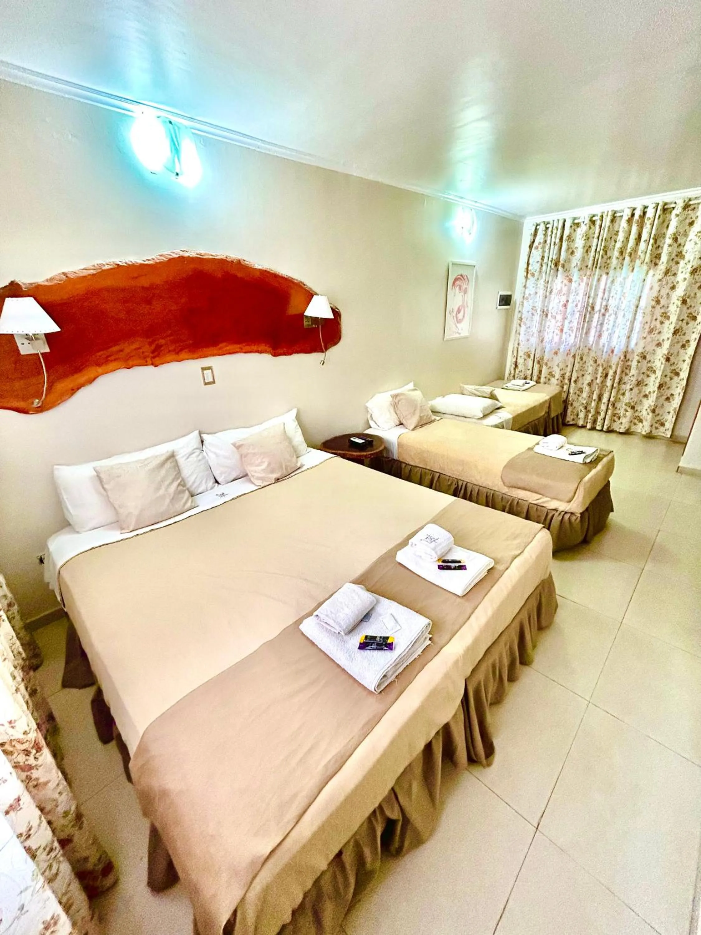 Bed in Tupa Hotel Iguazu