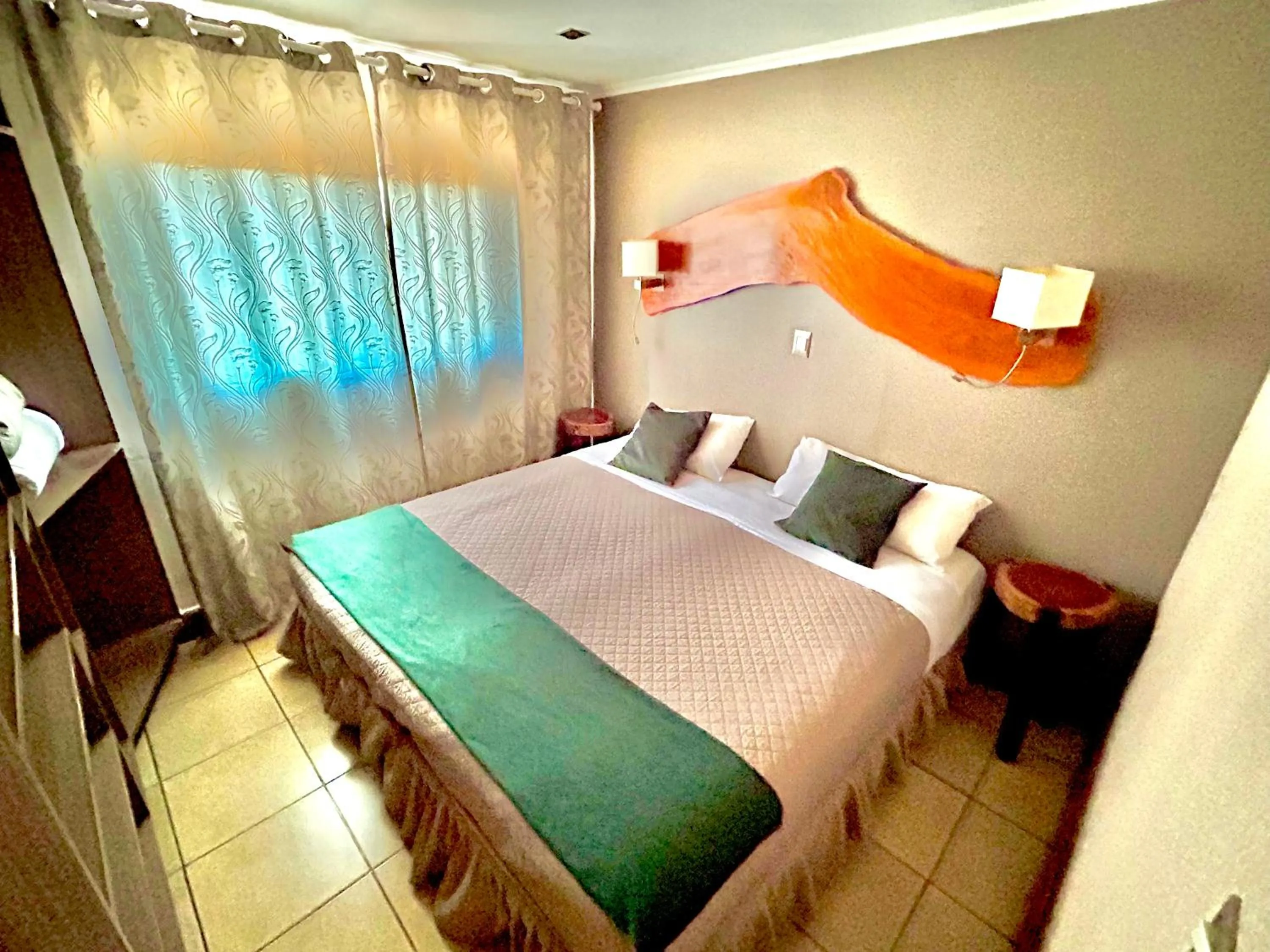 Bed in Tupa Hotel Iguazu