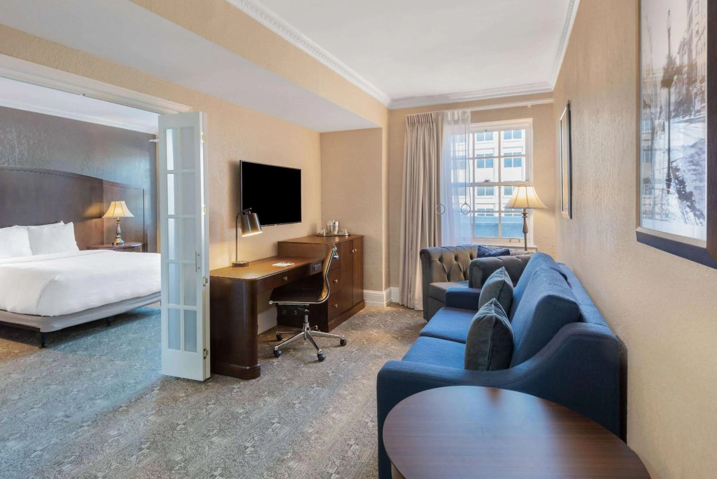 Bed in The Americus Hotel, Trademark Collection by Wyndham