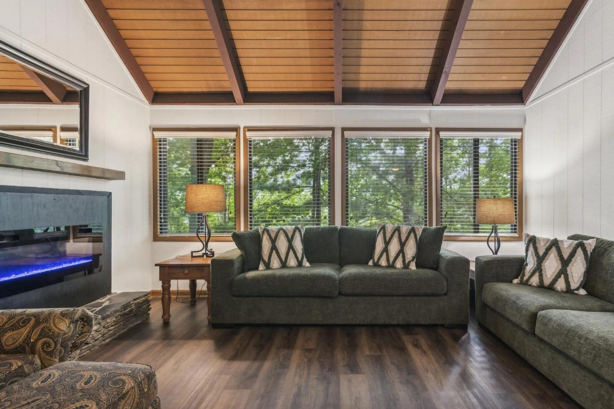 Living room in Petit Crest Villas