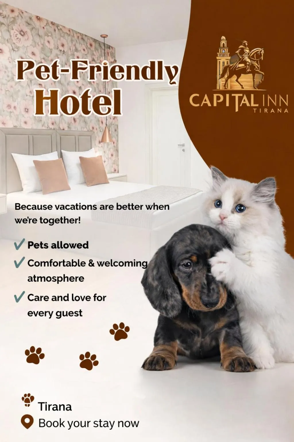 Pets in Hotel Capital Inn Tirana