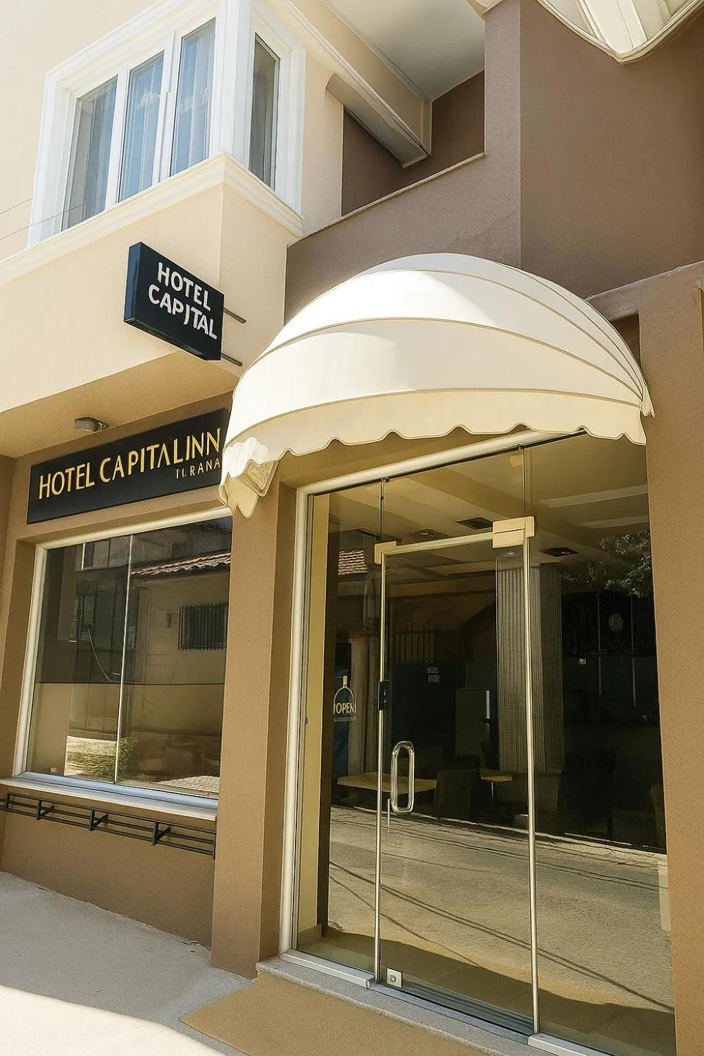 Property building in Hotel Capital Inn Tirana