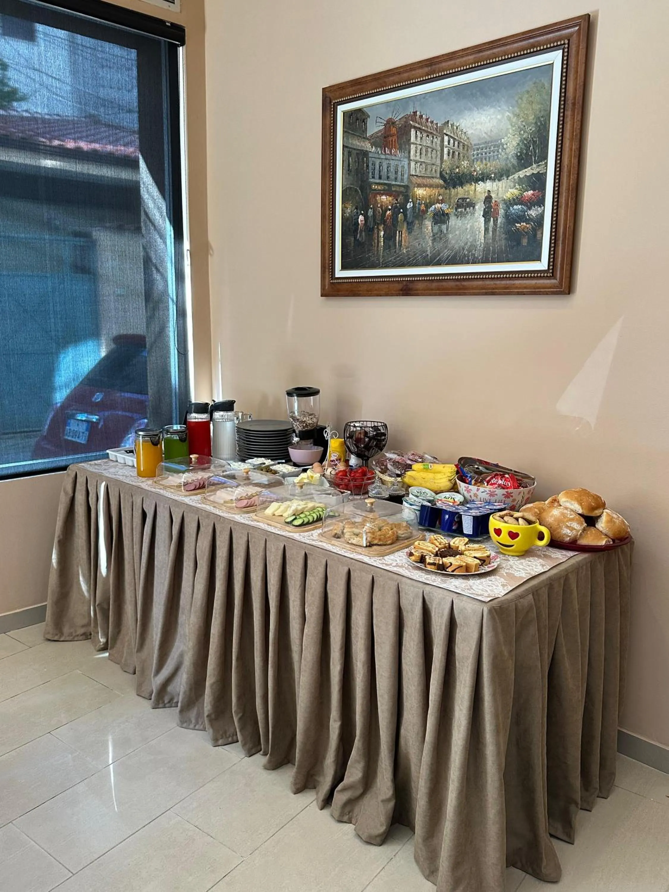Breakfast in Hotel Capital Inn Tirana
