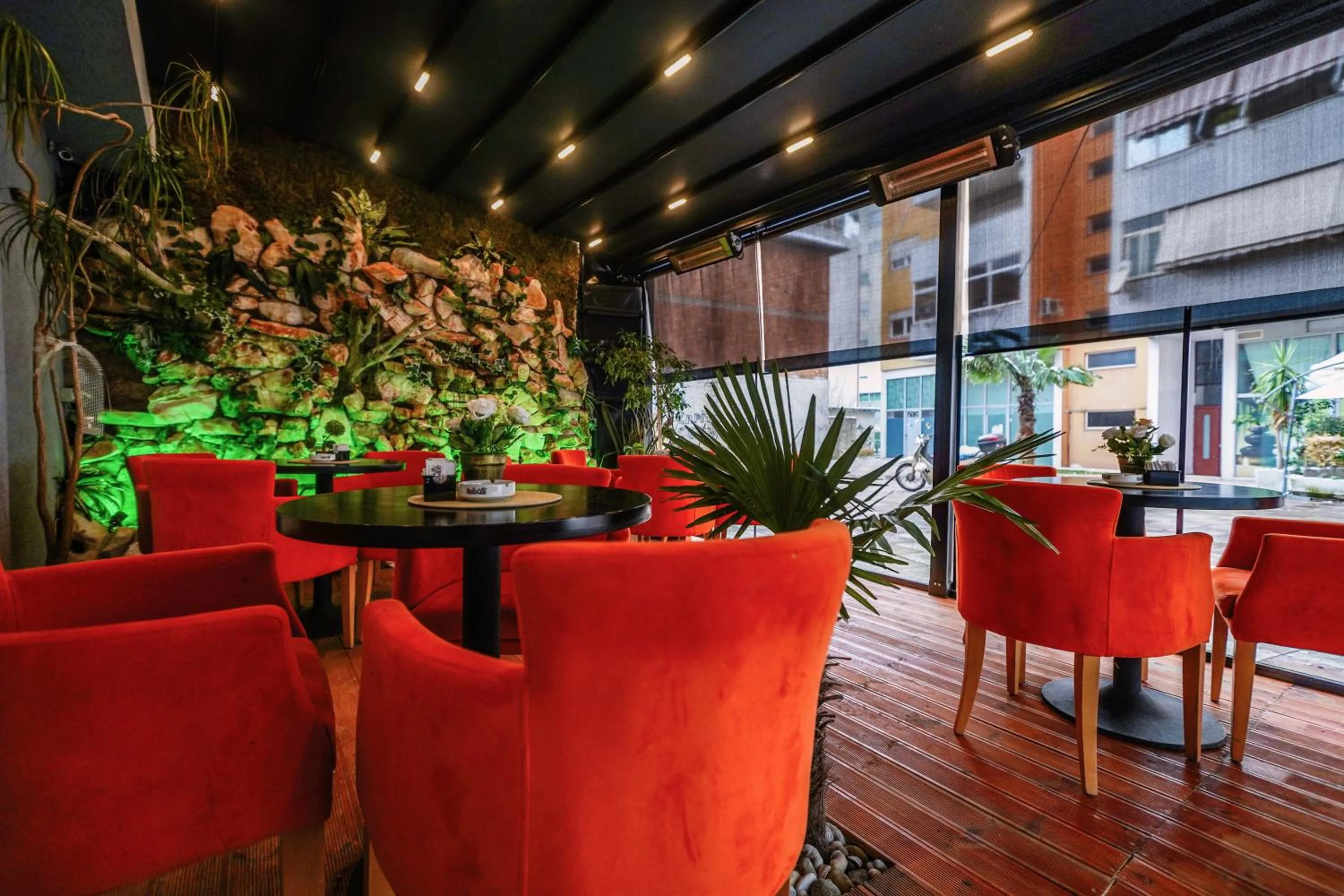 Seating area in Hotel Capital Inn Tirana