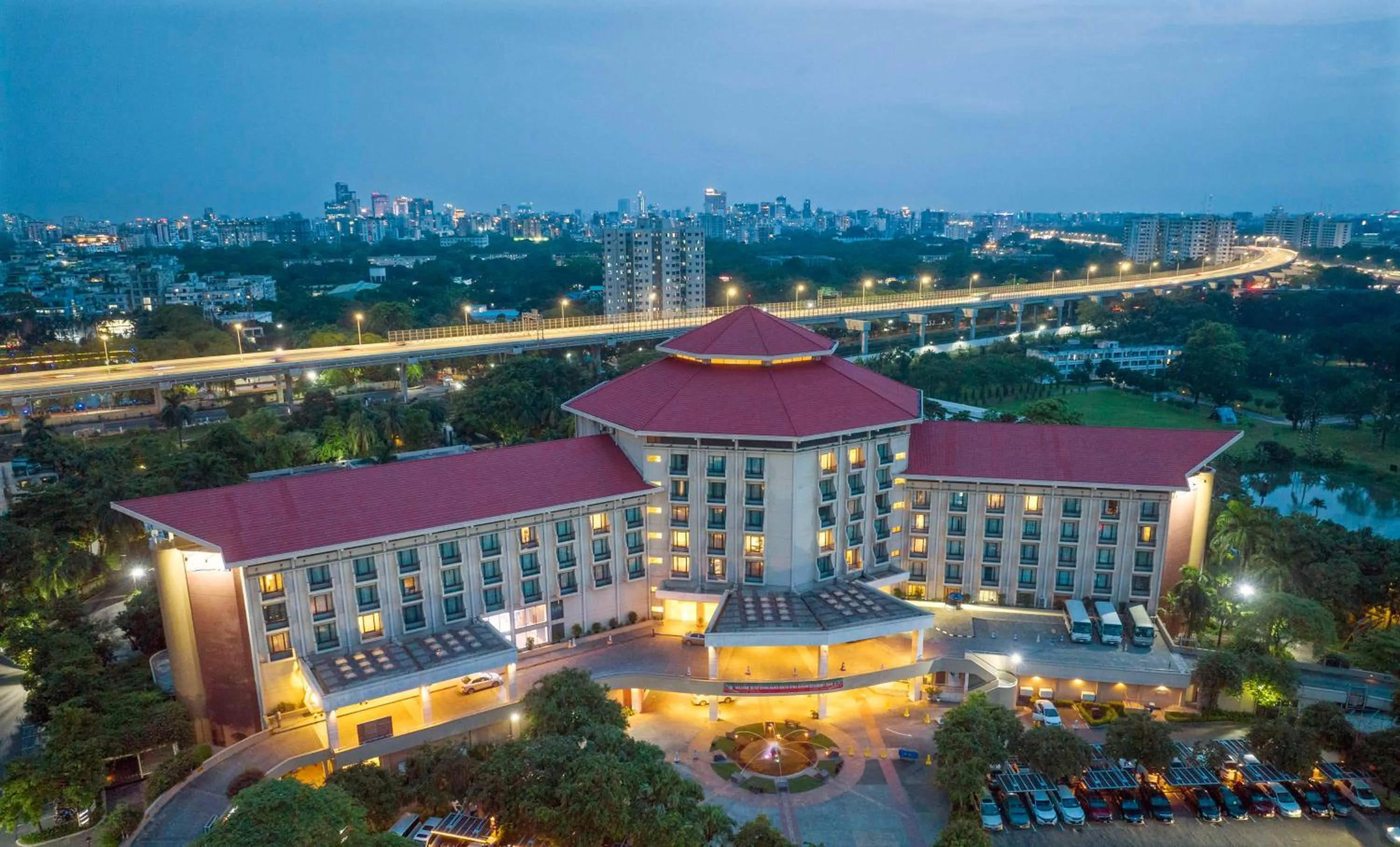 Property building in Radisson Blu Dhaka Water Garden