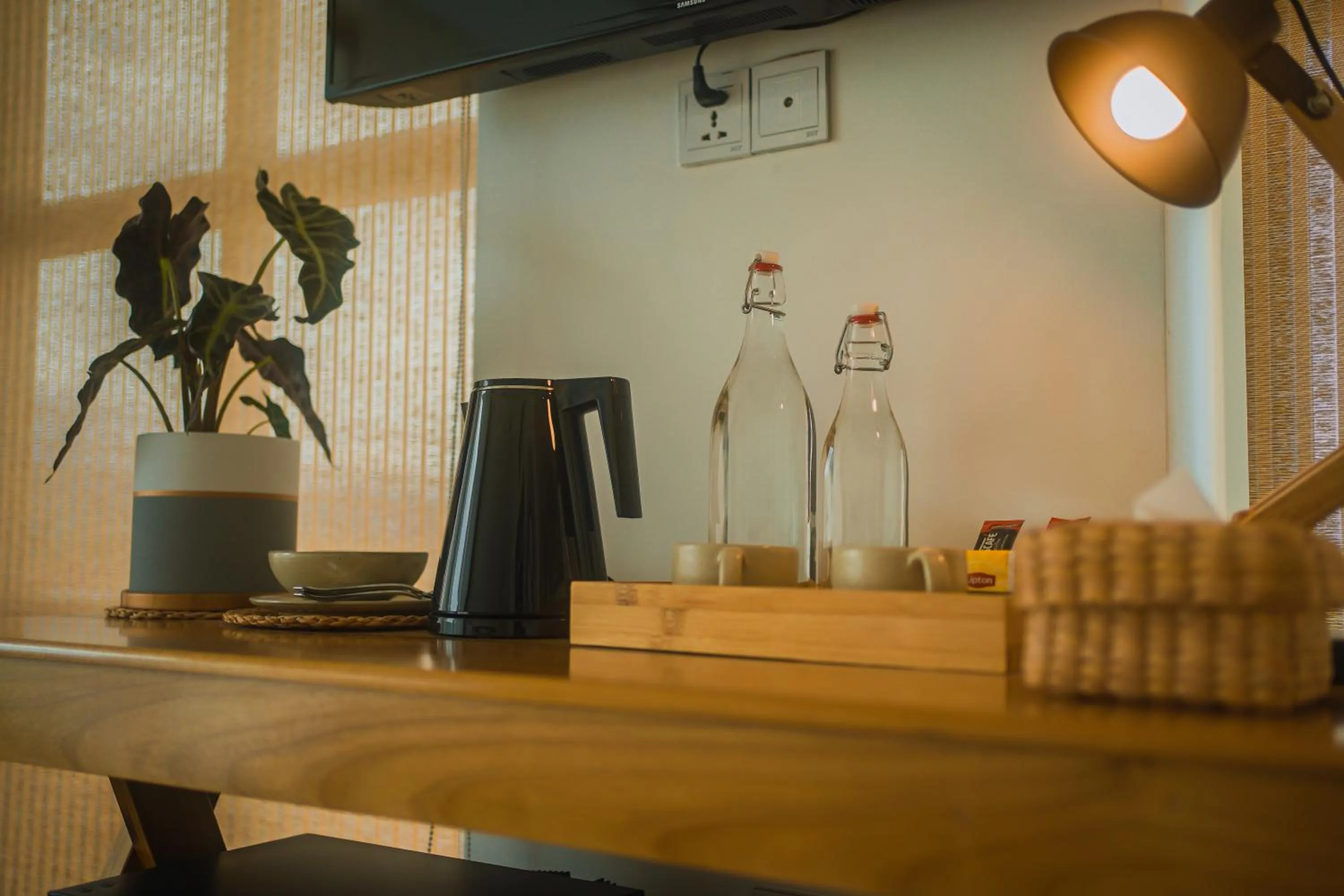 Coffee/tea facilities in Montagne Boutique