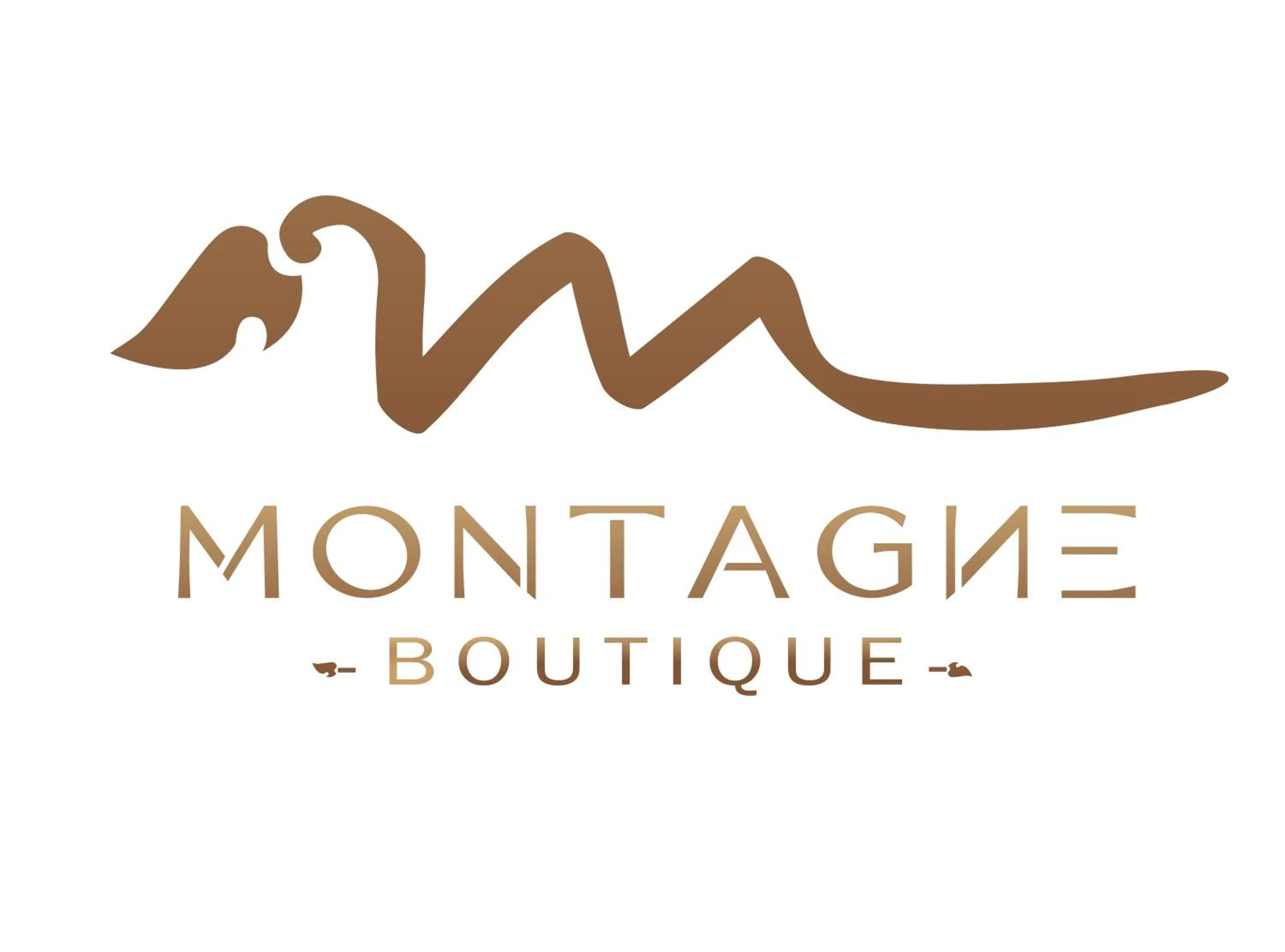 Property logo or sign in Montagne Boutique