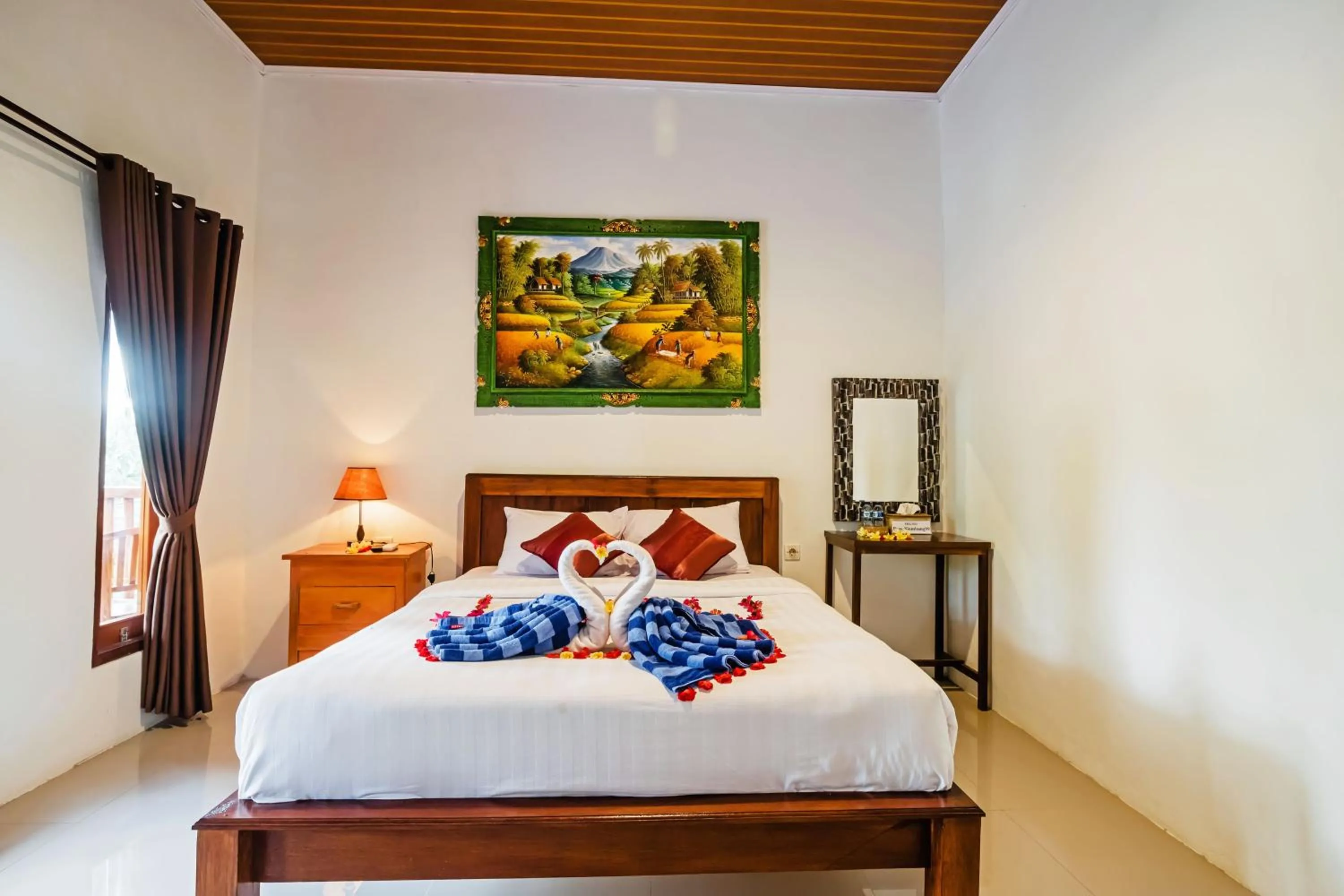 Bedroom, Bed in Alam Selumbung Garden